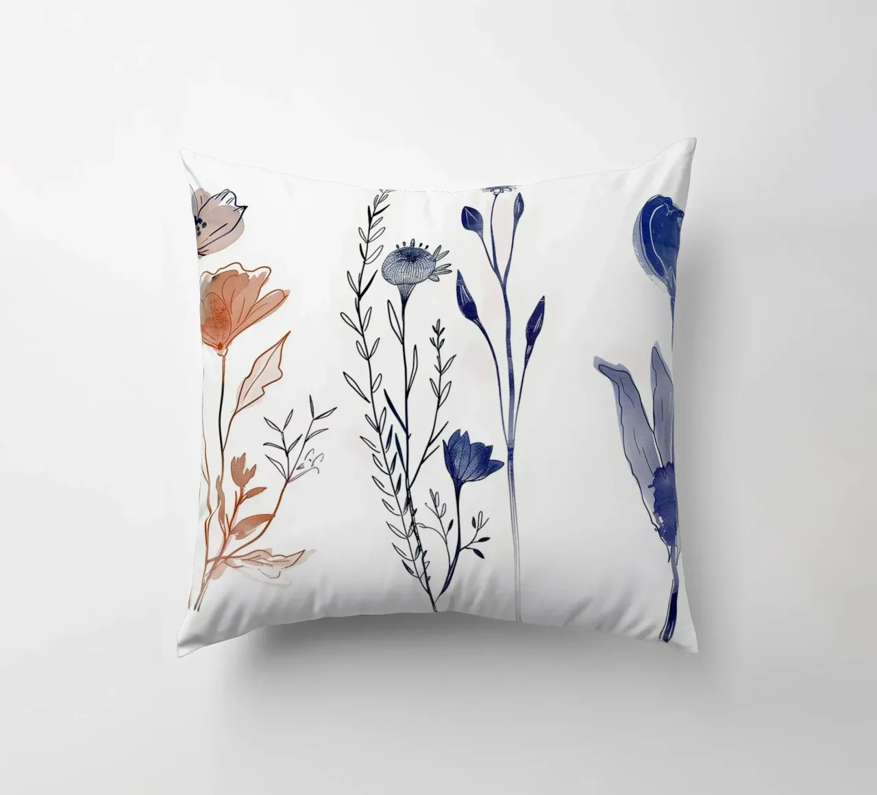Trio in Bloom cuscino da Sophia Calder Studio