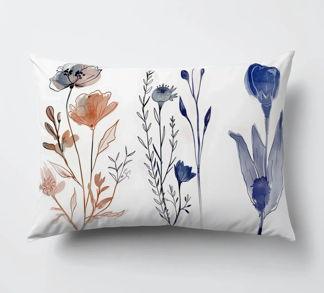 Trio in Bloom cuscino da Sophia Calder Studio