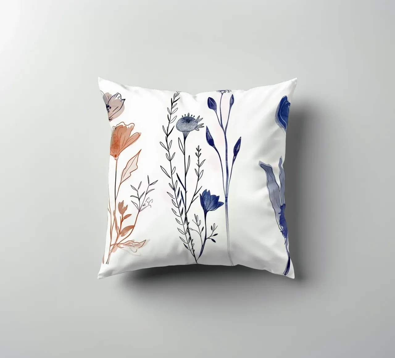 Trio in Bloom cuscino da Sophia Calder Studio