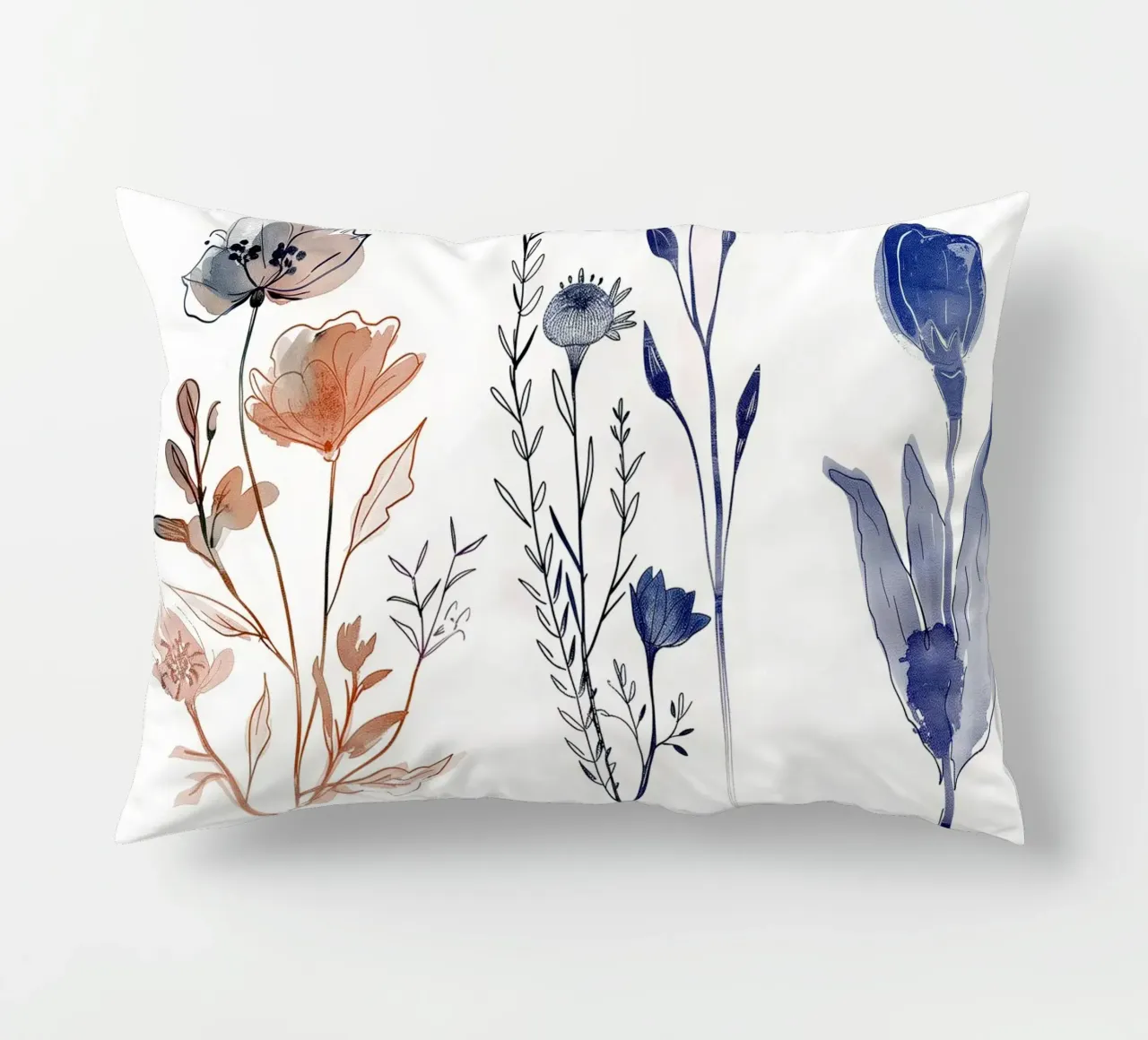 Trio in Bloom cuscino da Sophia Calder Studio