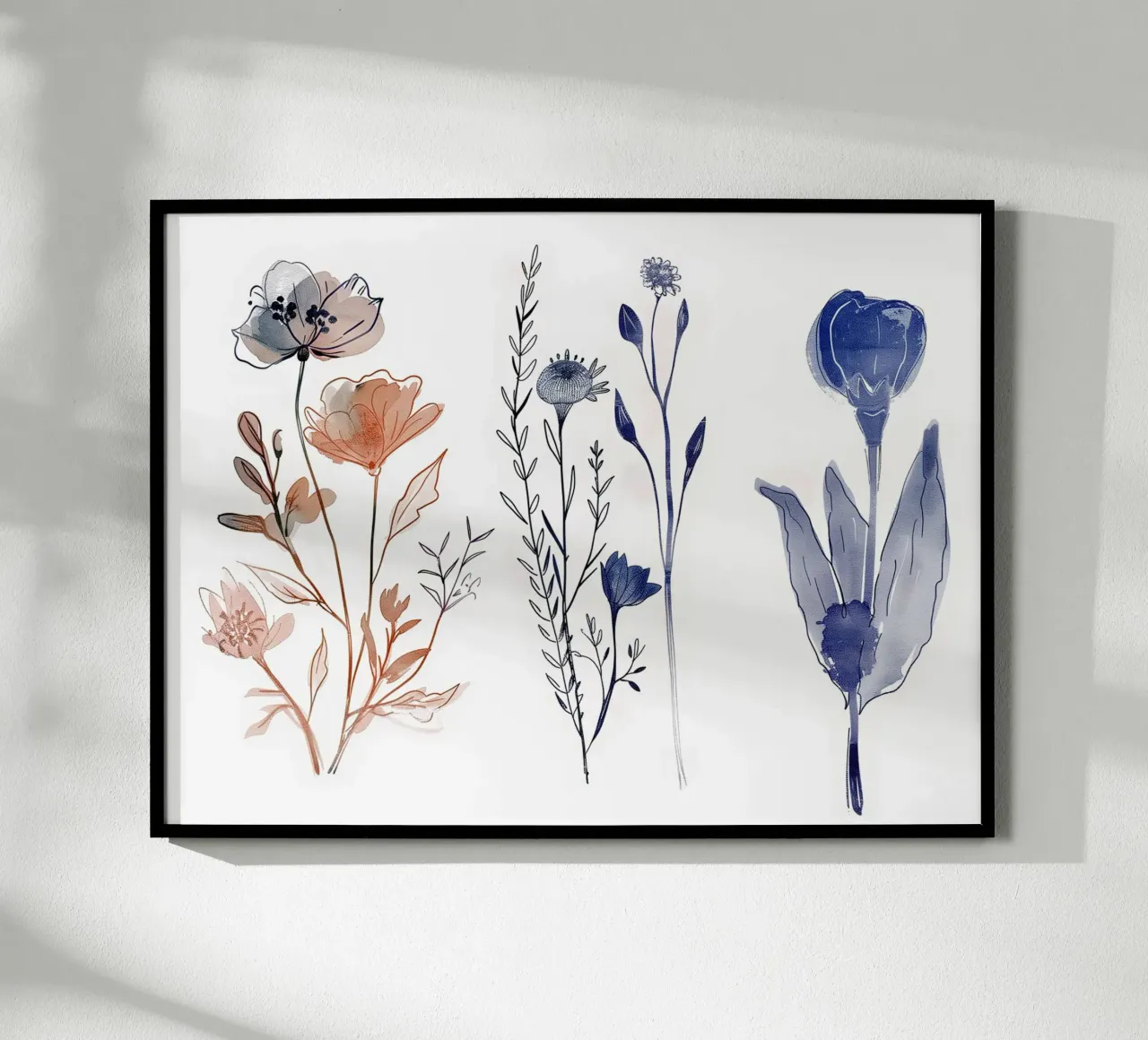 Trio in Bloom carta hahnemühle da Sophia Calder Studio