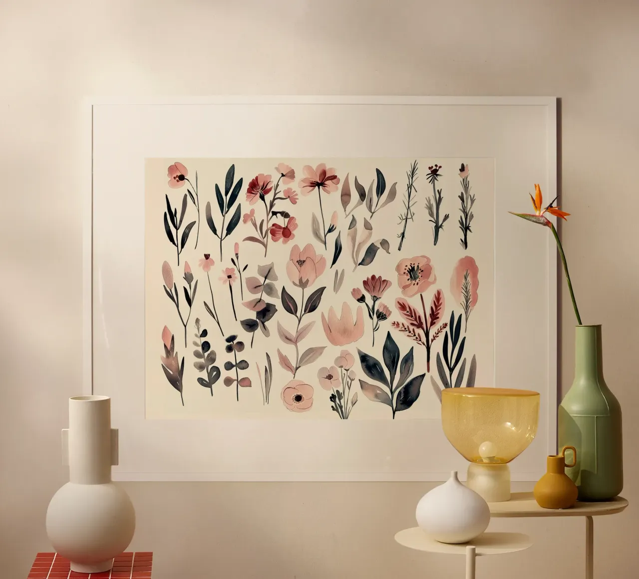 Inventario botanico carta hahnemühle da Sophia Calder Studio