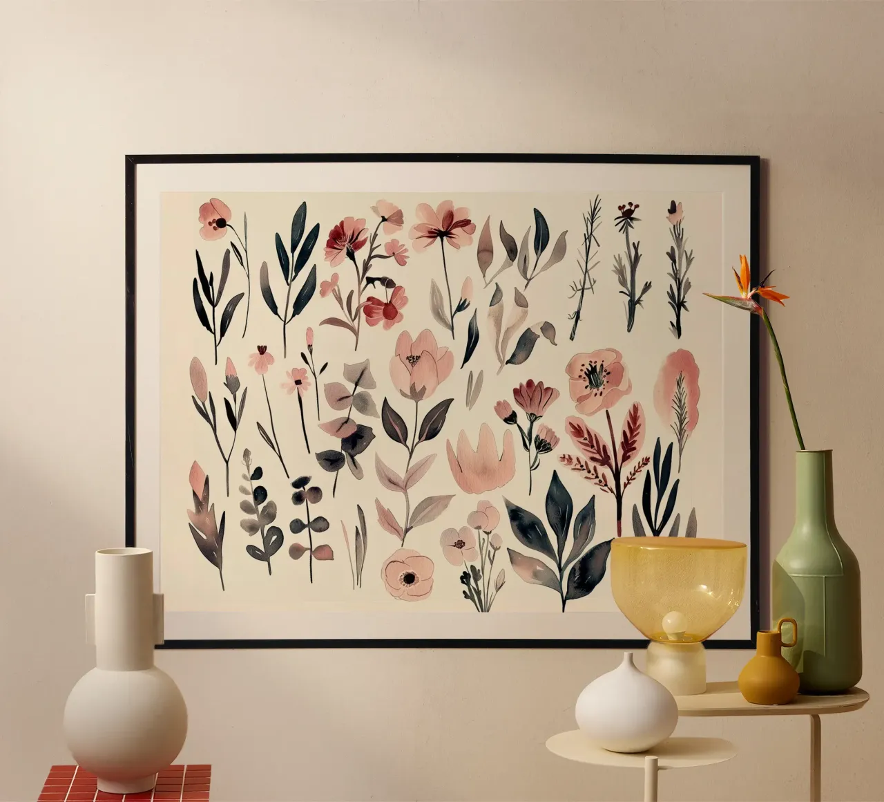 Inventario botanico carta hahnemühle da Sophia Calder Studio