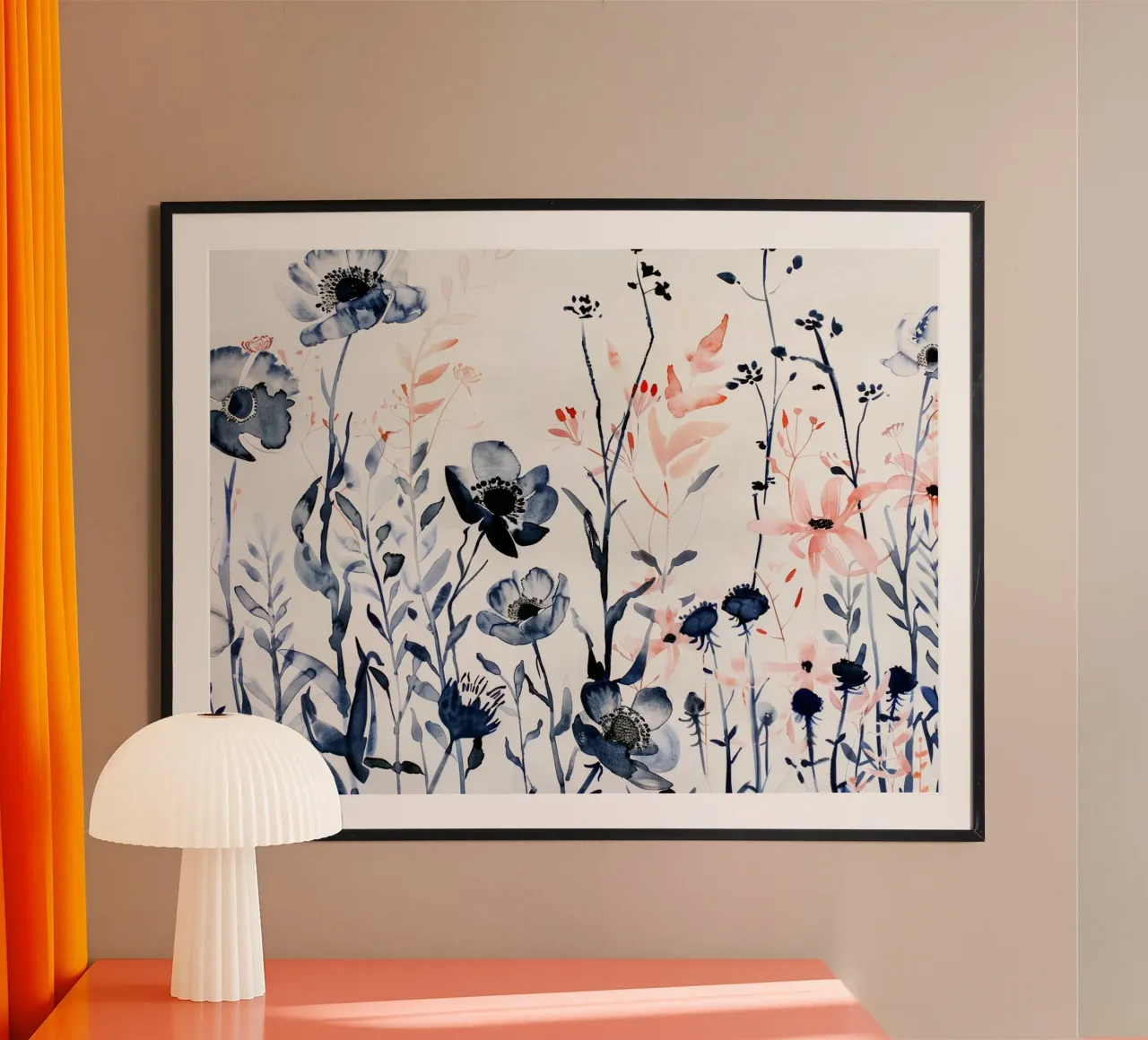 Interludio di fiori selvatici carta hahnemühle da Sophia Calder Studio