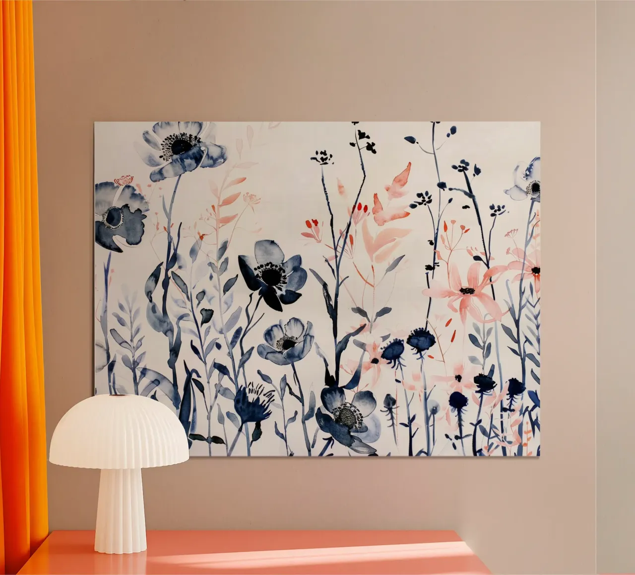 Interludio di fiori selvatici carta hahnemühle da Sophia Calder Studio