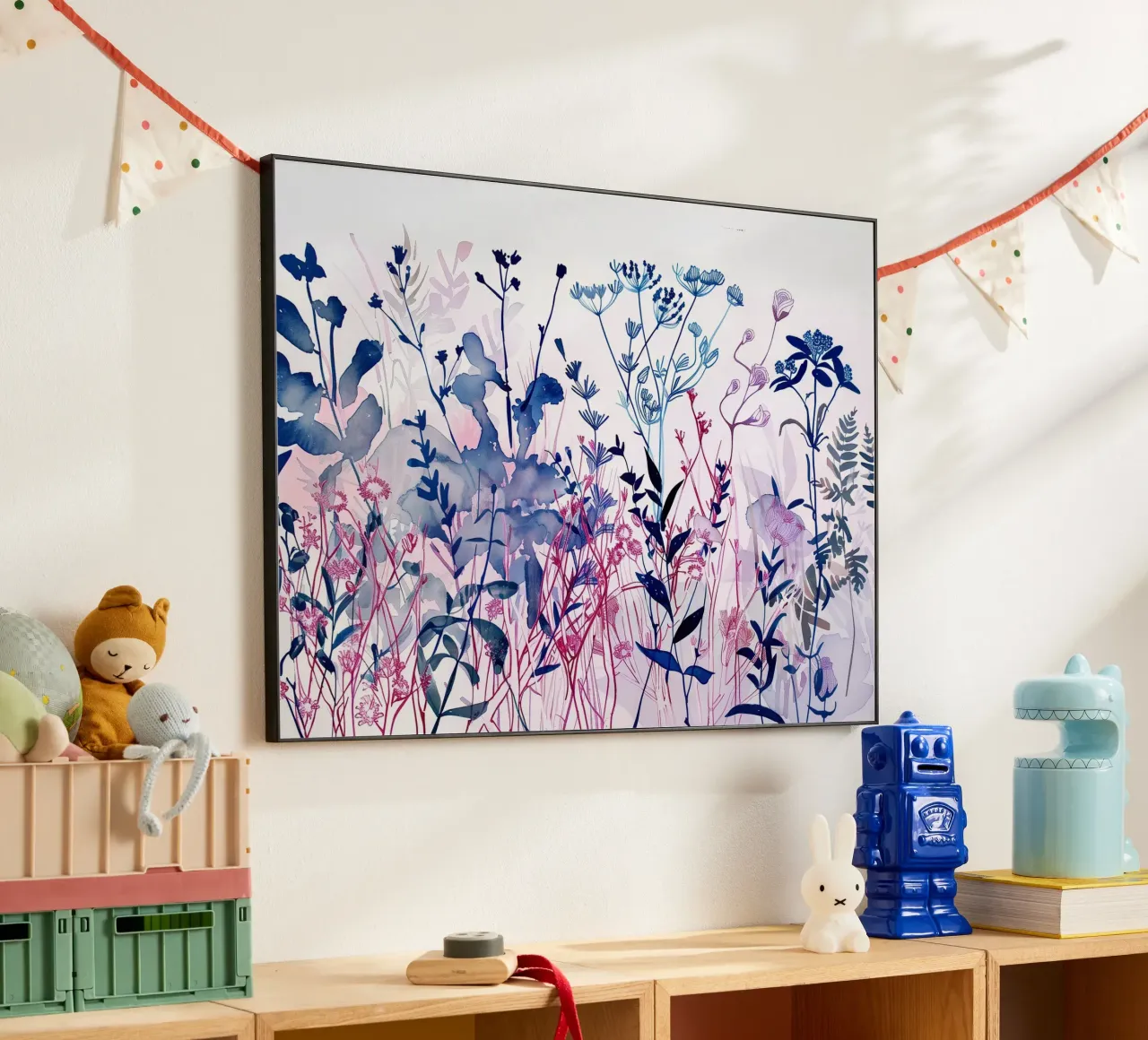 Arazzo crepuscolare alluminio dibond da Sophia Calder Studio