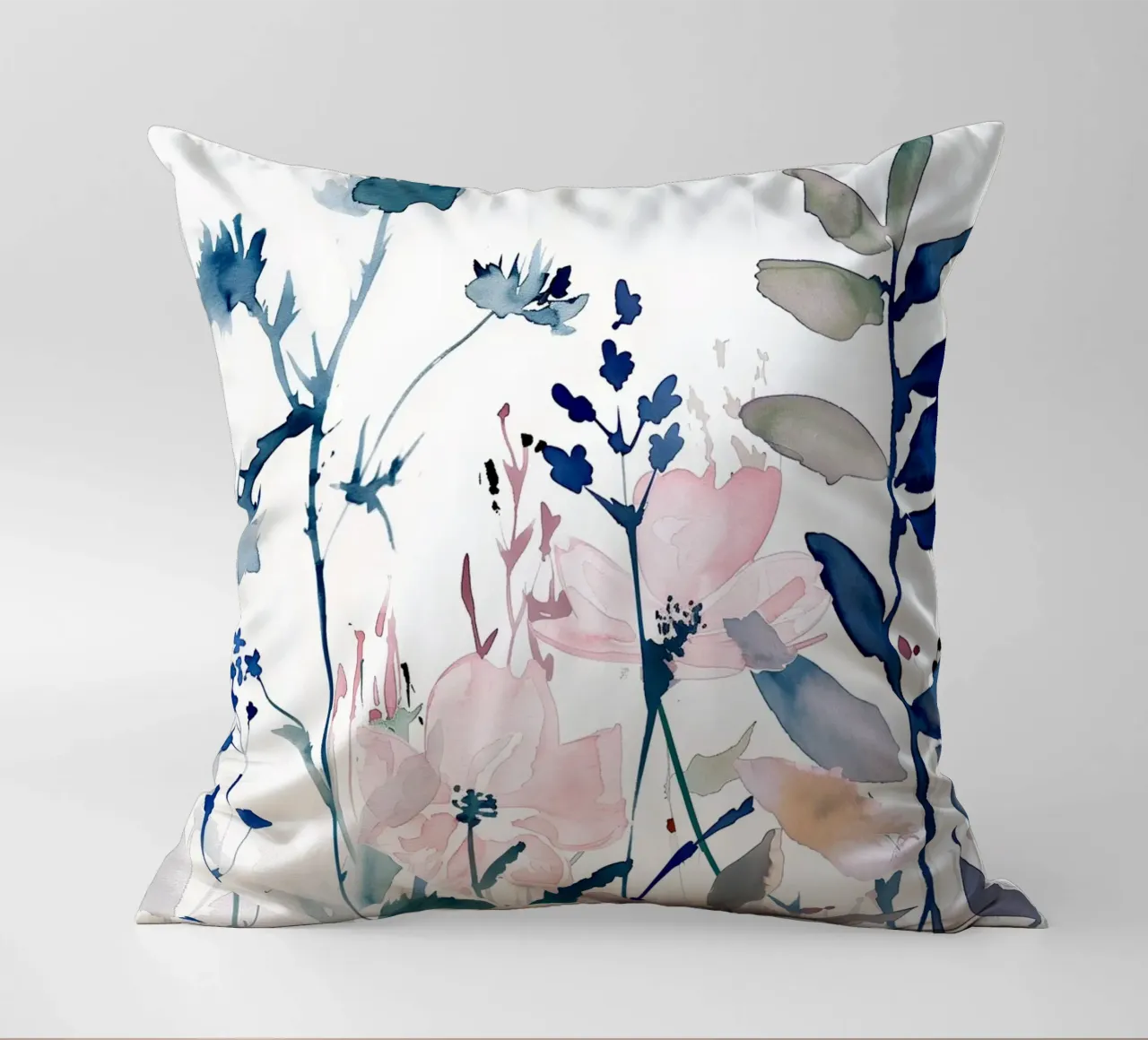 Soft Dusk Canopy decorative cushion by Sophia Calder Studio