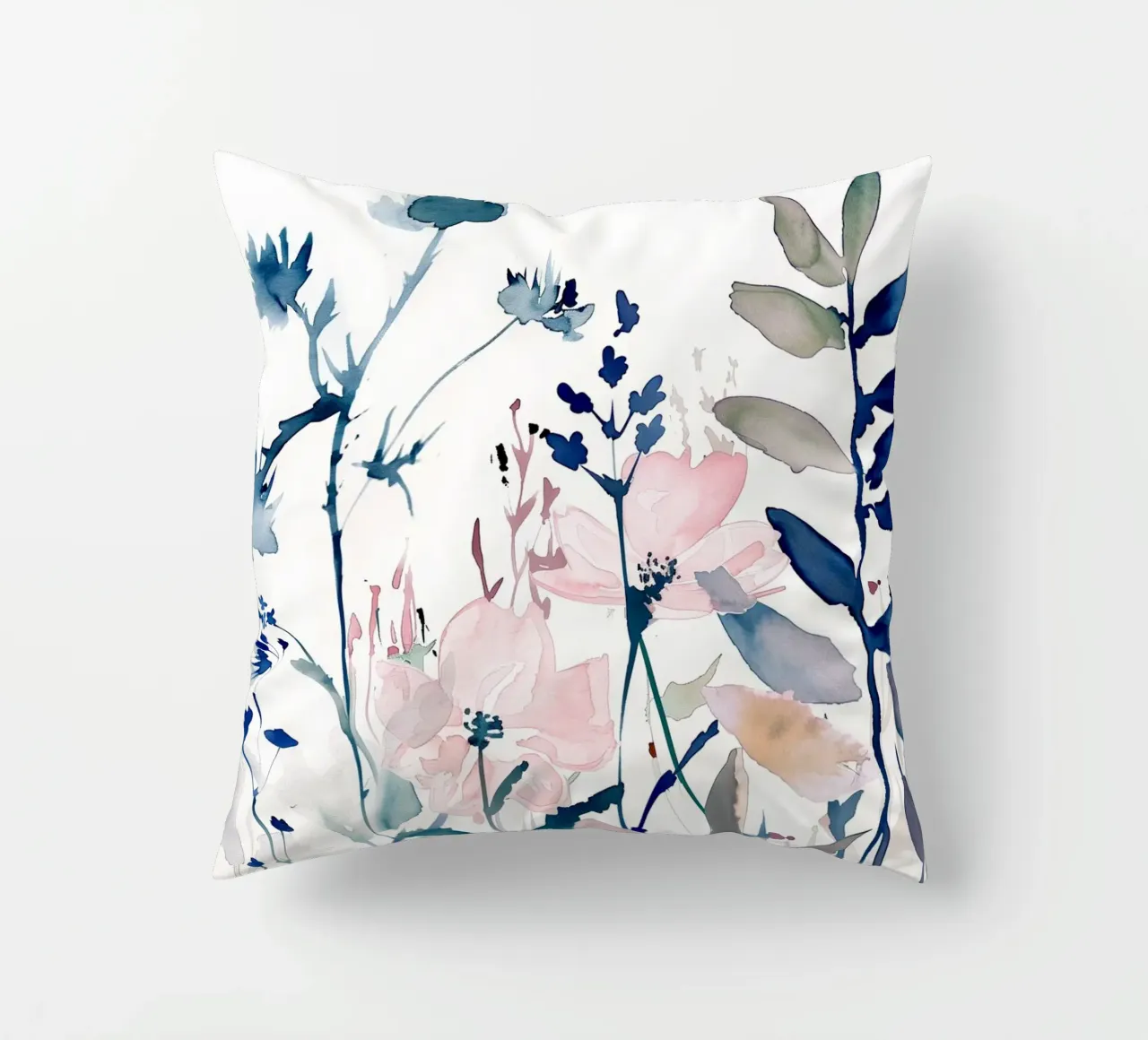 Soft Dusk Canopy decorative cushion by Sophia Calder Studio
