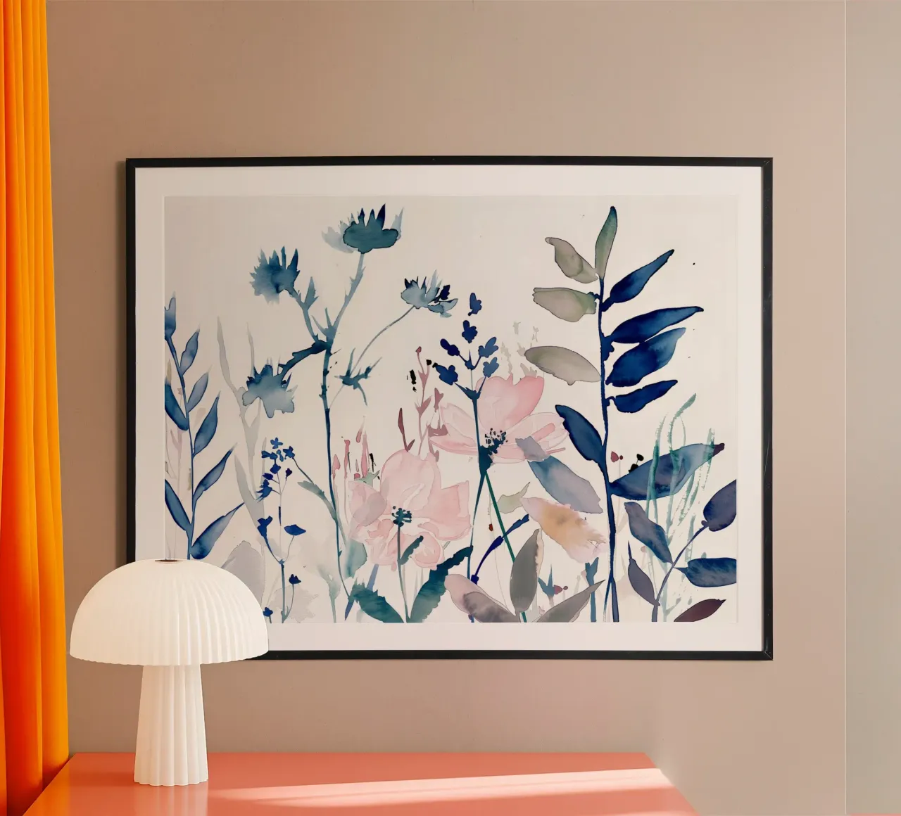 Soft Dusk Canopy poster by Sophia Calder Studio