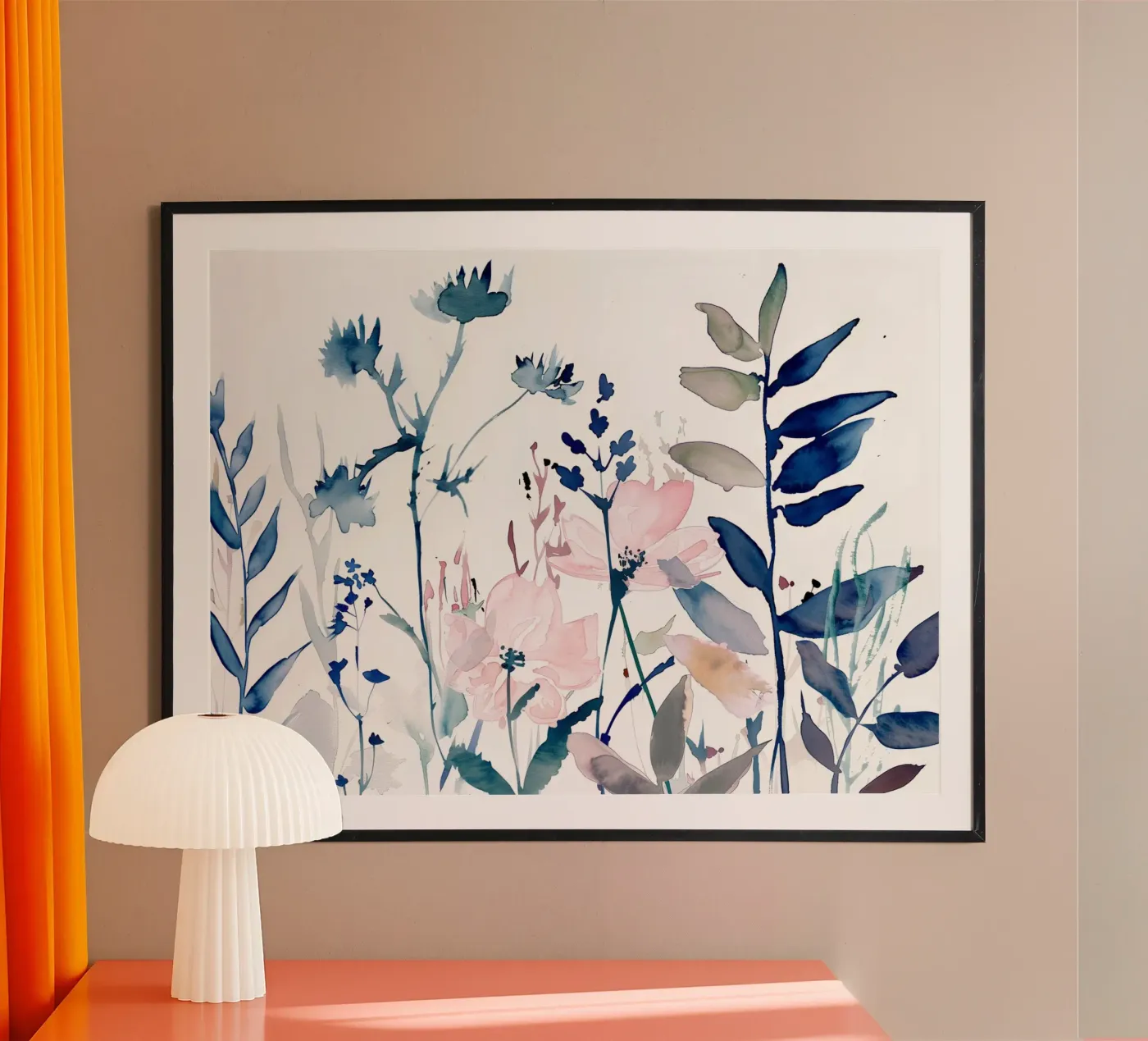 Soft Dusk Canopy poster by Sophia Calder Studio
