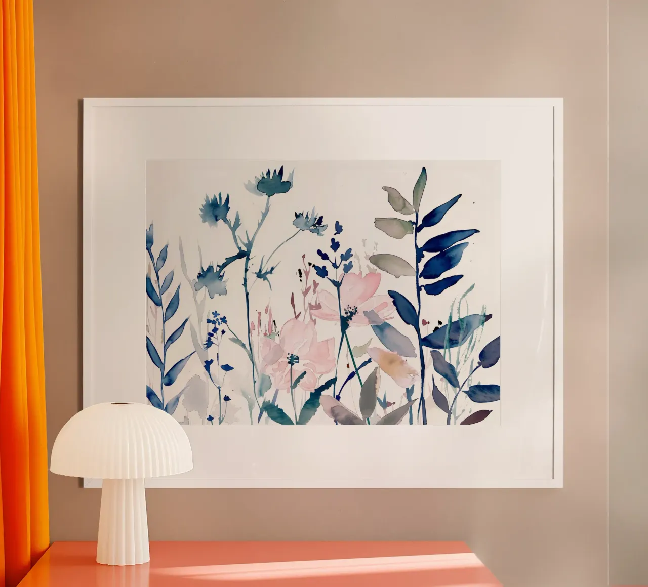 Soft Dusk Canopy poster by Sophia Calder Studio