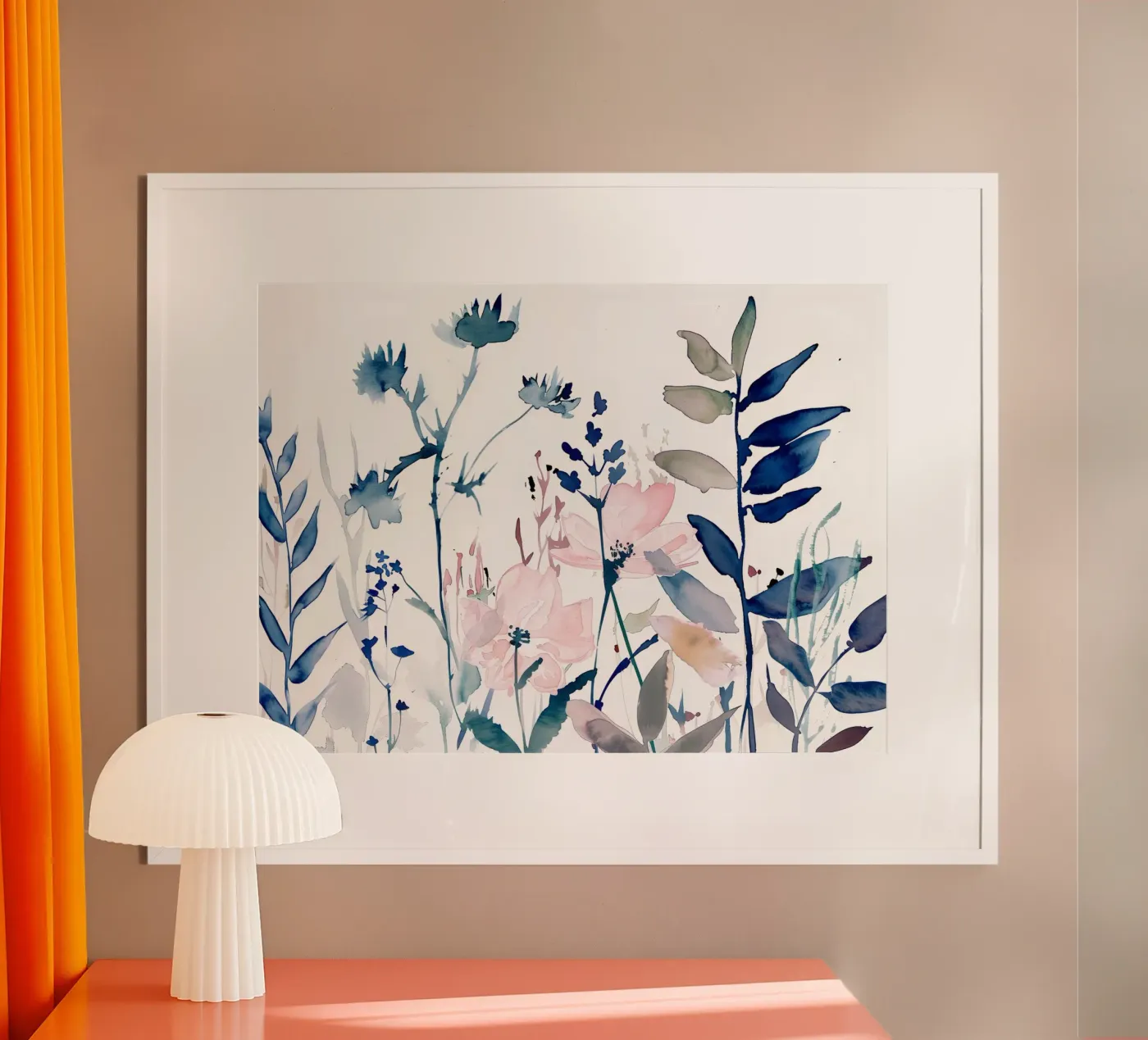 Soft Dusk Canopy poster by Sophia Calder Studio
