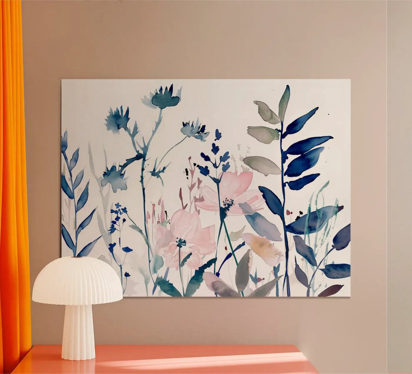Soft Dusk Canopy poster by Sophia Calder Studio
