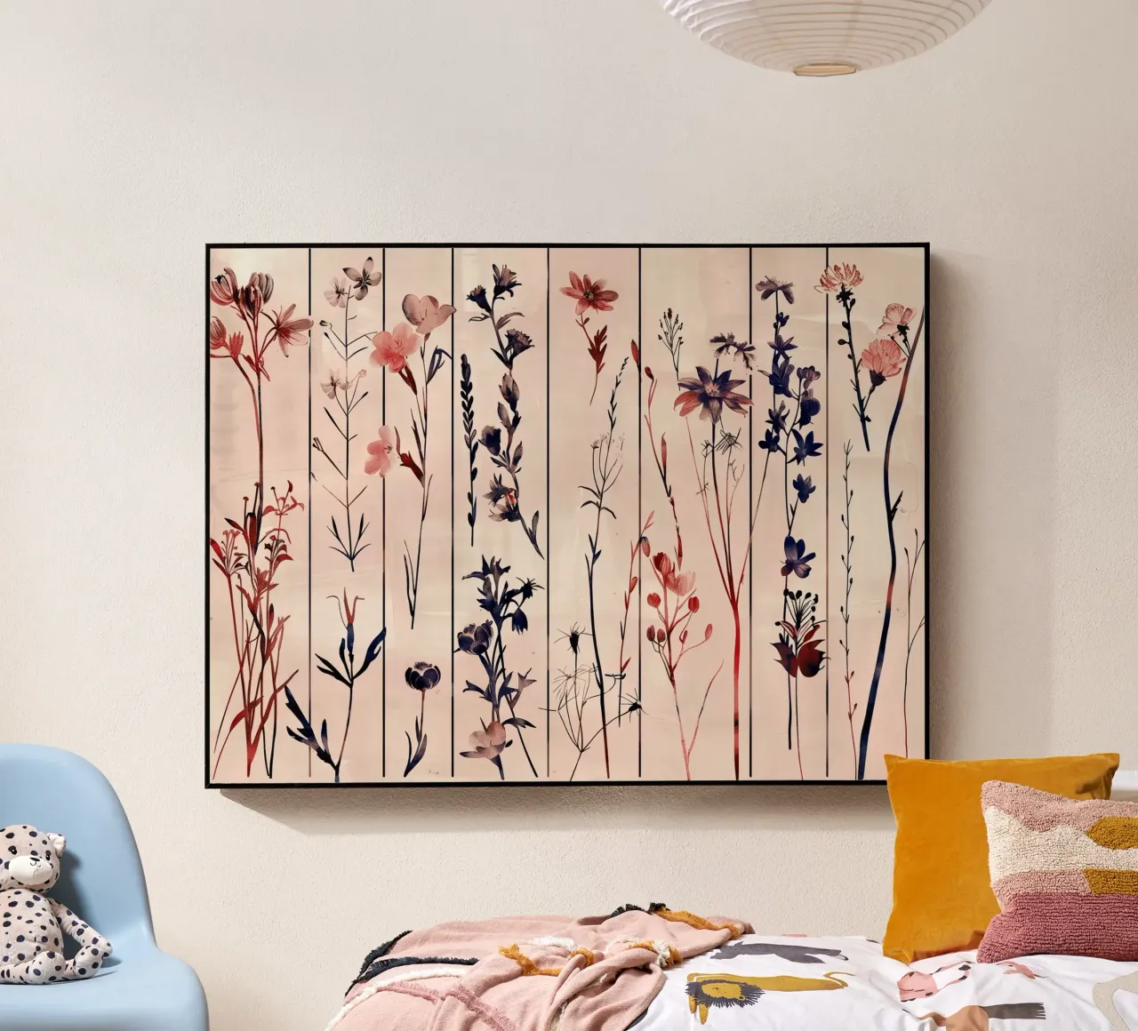 Divisorio botanico plexiglass da Sophia Calder Studio