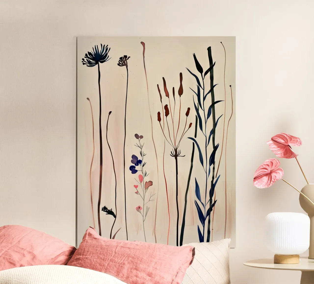 Field Stems poster by Sophia Calder Studio