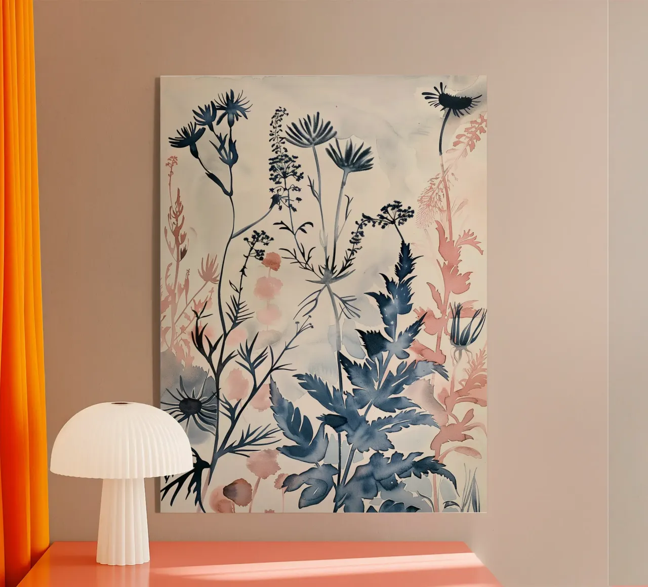 Shadowleaf Interplay acrylic glass by Sophia Calder Studio