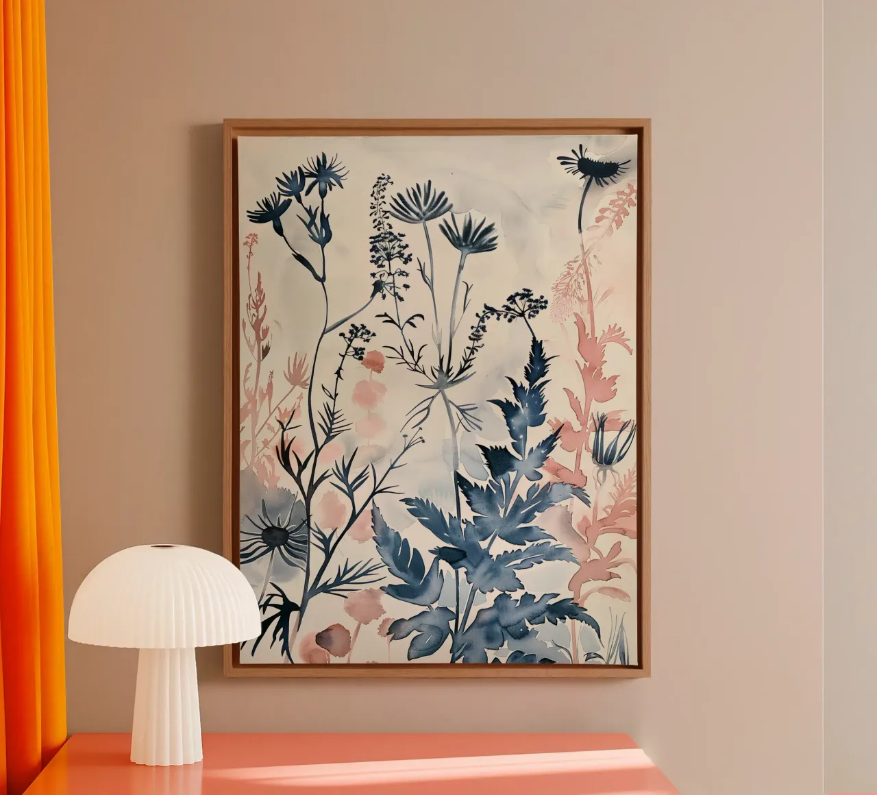 Shadowleaf Interplay toile de Sophia Calder Studio