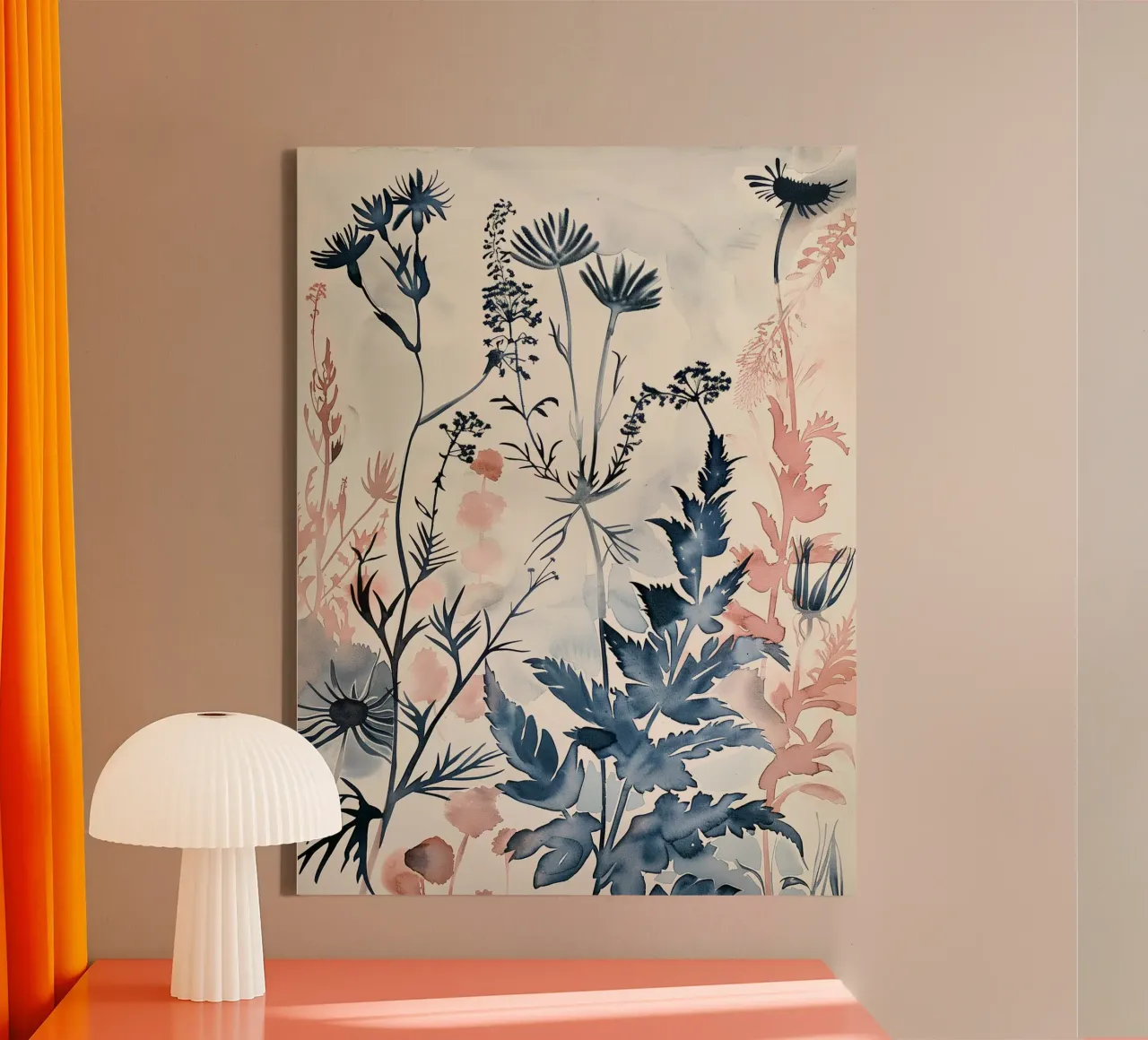 Shadowleaf Interplay toile de Sophia Calder Studio