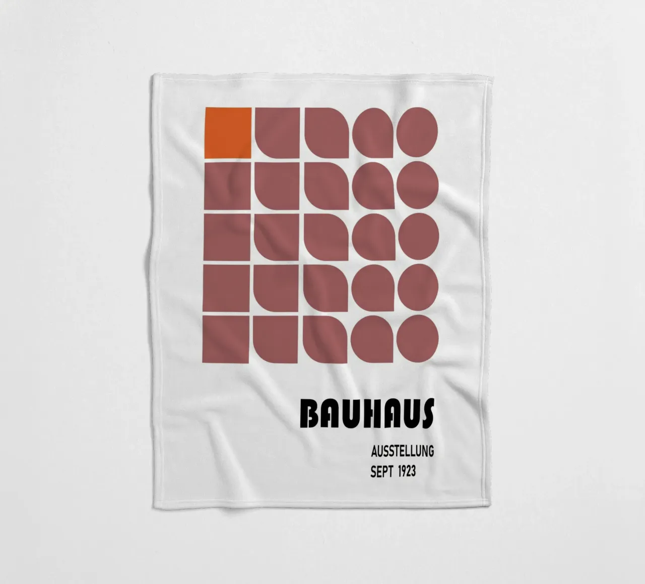Griglia Bauhaus - Modulare e retrò moderno coperta in pile da Studio Vibe