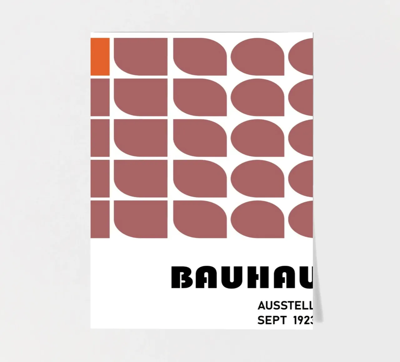 Bauhaus Raster – Modular & Retro Modern Stickerbogen von Studio Vibe