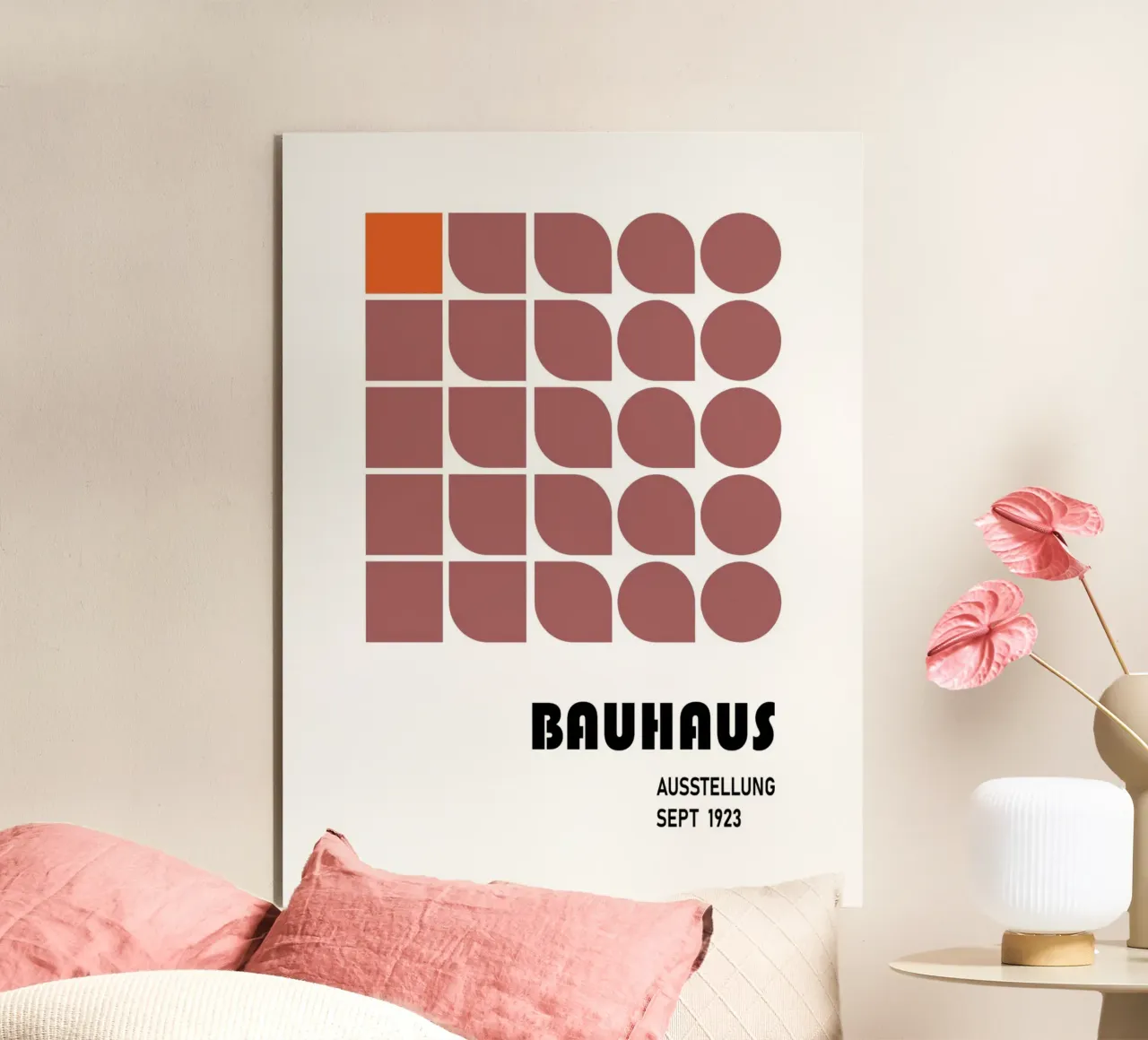 Griglia Bauhaus - Modulare e retrò moderno alluminio dibond da Studio Vibe