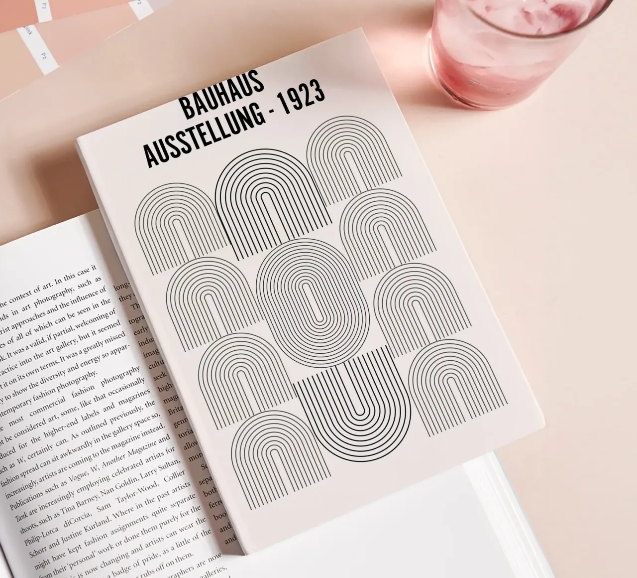 Bauhaus Line Art - Minimal Geometric diario da Studio Vibe