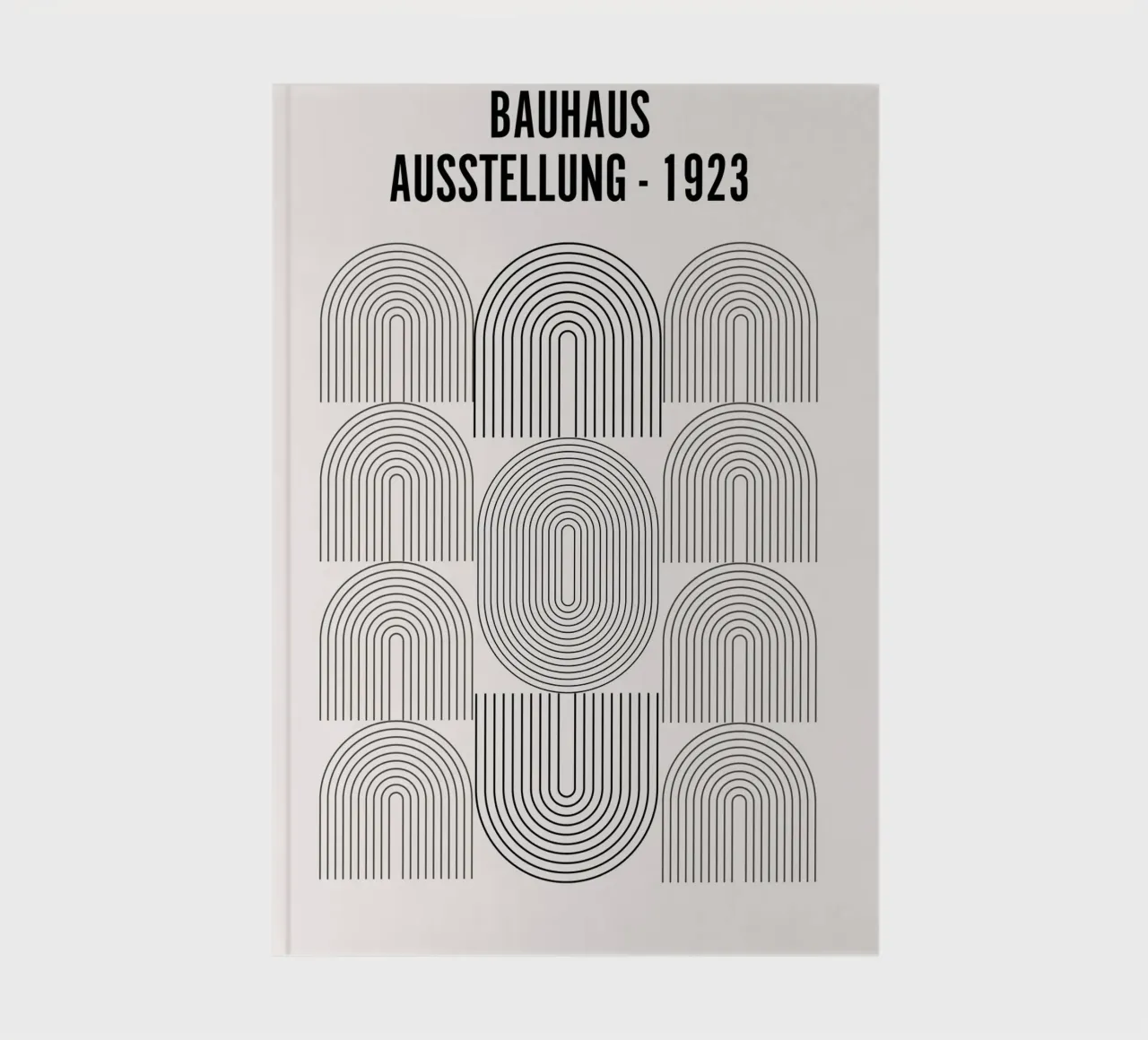 Bauhaus Line Art - Minimal Geometric diario da Studio Vibe