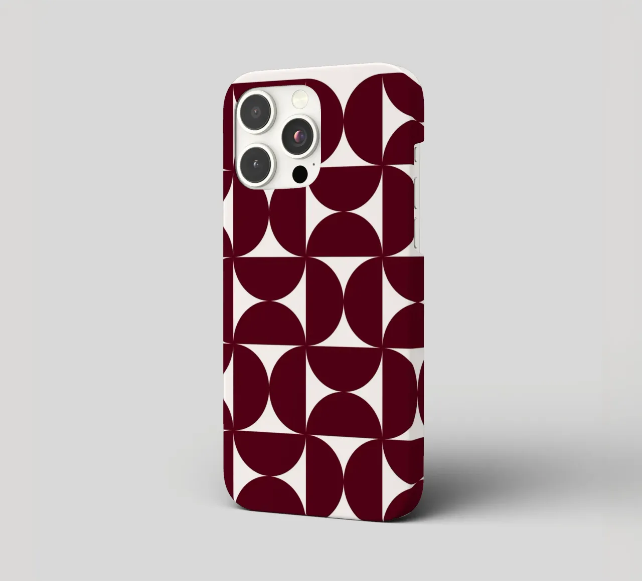 Bauhaus Modular - Abstract retro pattern iphone case by Studio Vibe