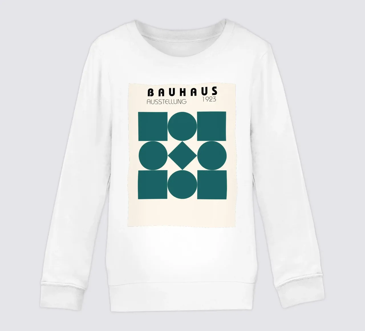 Geometria Bauhaus - design moderno e retrò felpa bambino da Studio Vibe