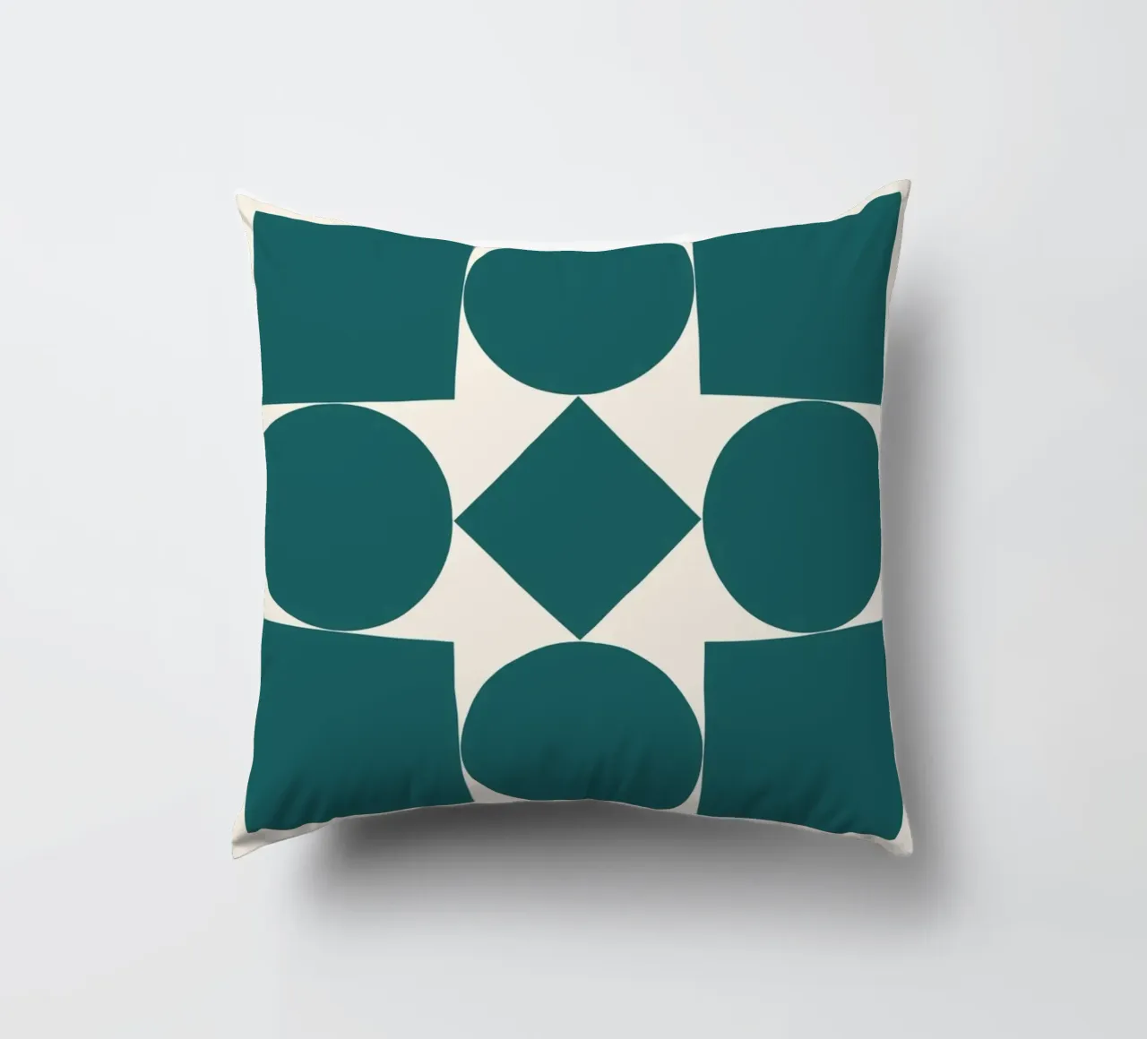 Geometria Bauhaus - design moderno e retrò cuscino da Studio Vibe