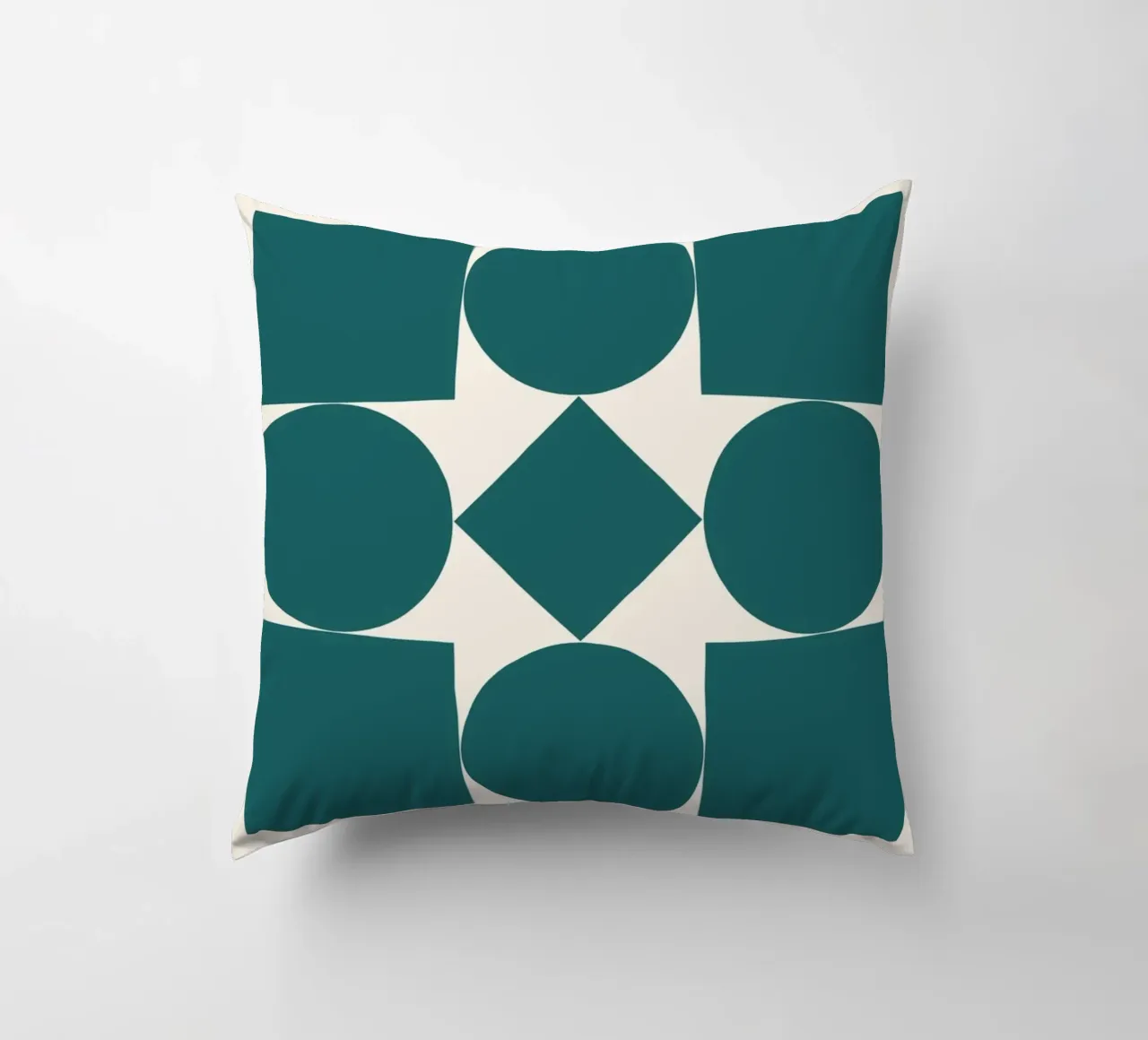 Geometria Bauhaus - design moderno e retrò cuscino da Studio Vibe