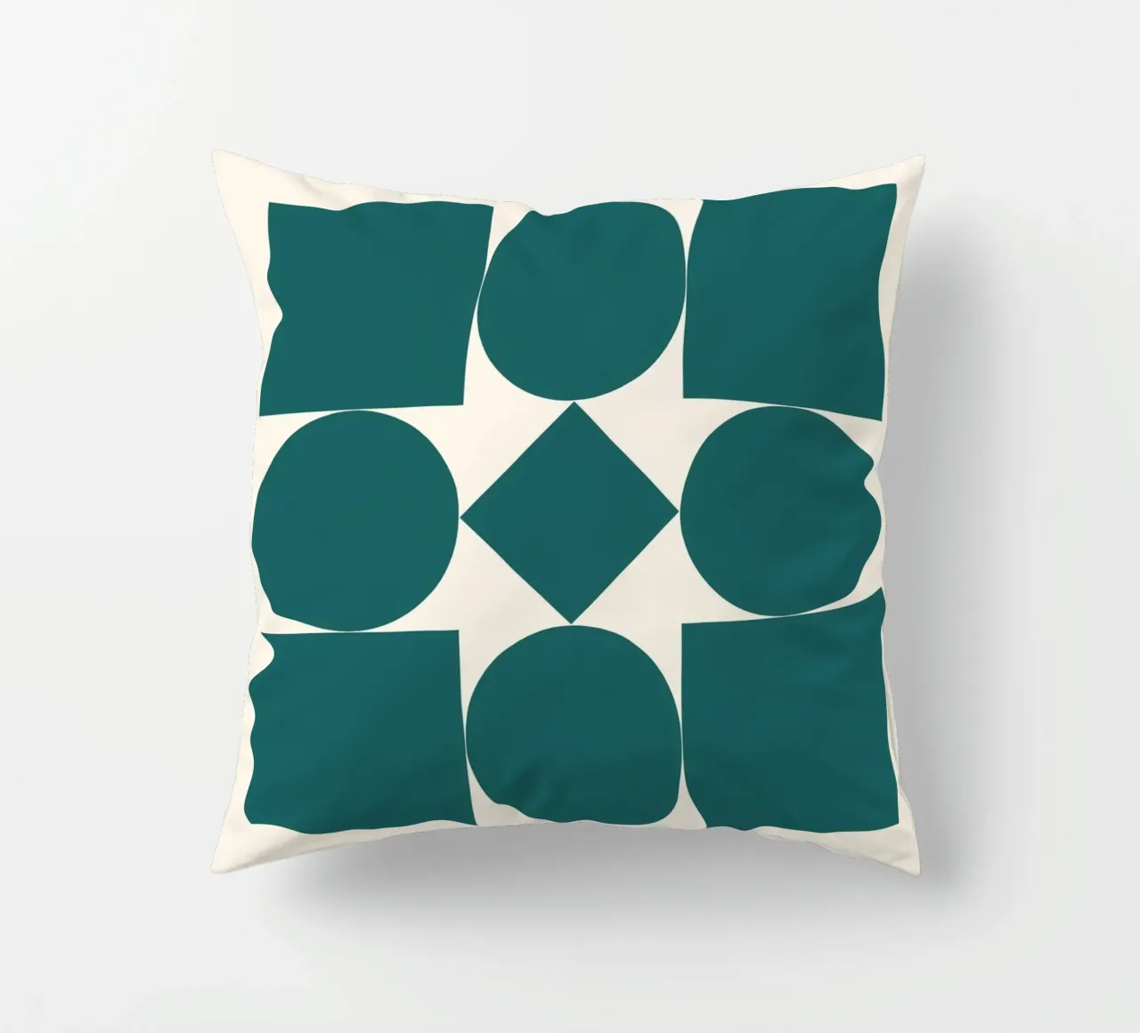 Geometria Bauhaus - design moderno e retrò cuscino da Studio Vibe