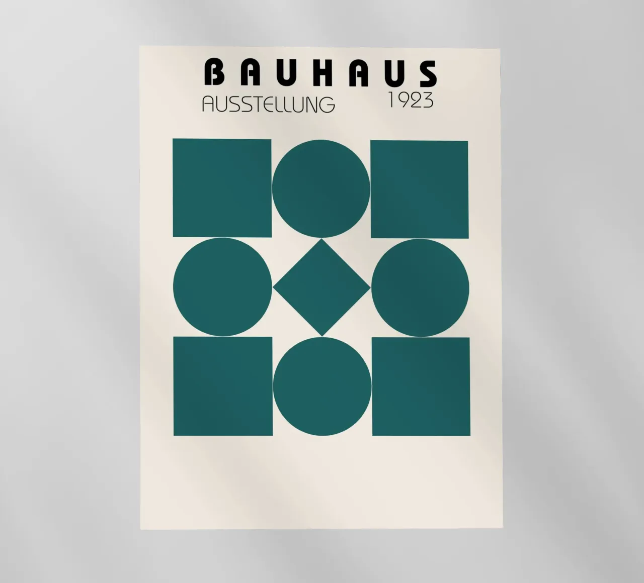 Geometria Bauhaus - design moderno e retrò pellicola backlit da Studio Vibe