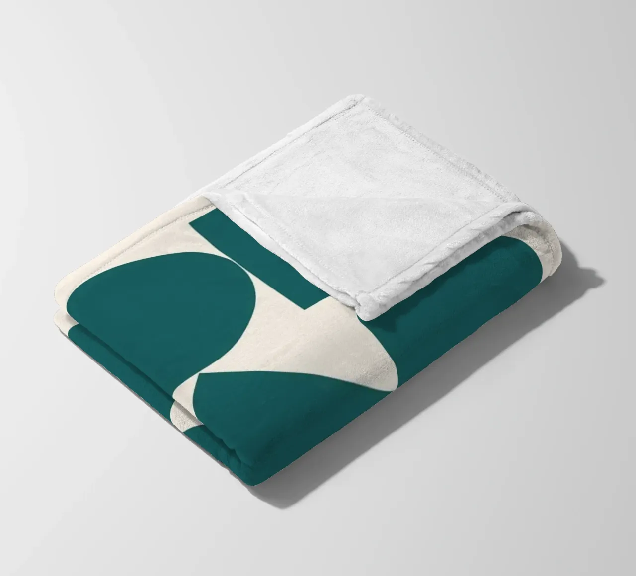 Geometria Bauhaus - design moderno e retrò coperta in pile da Studio Vibe