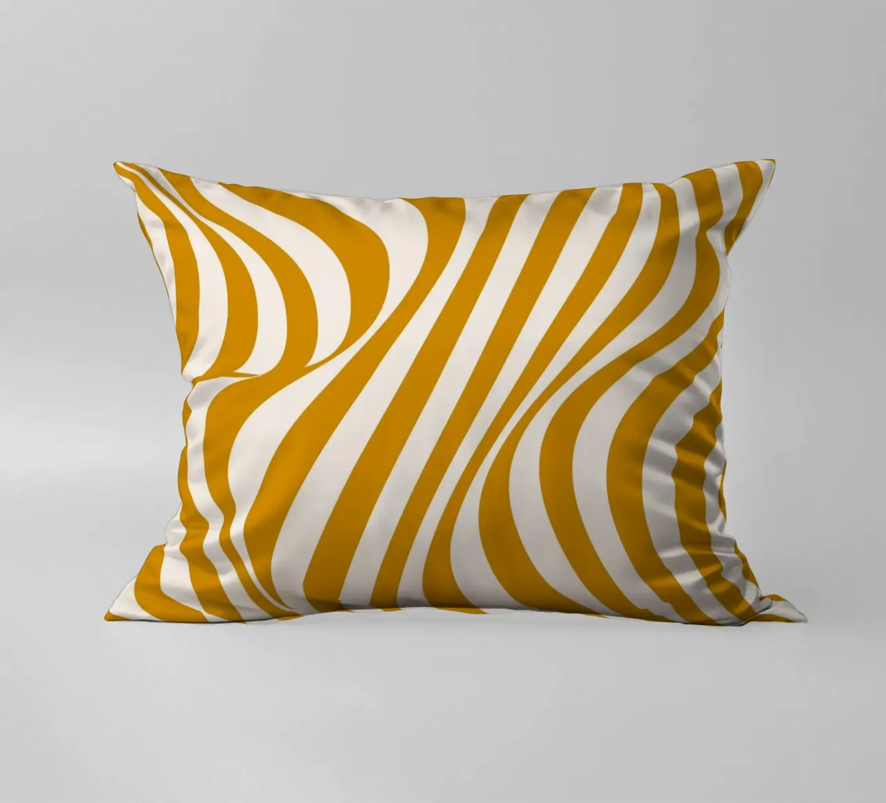Bauhaus Wave Art - Poster astratto retrò cuscino da Studio Vibe