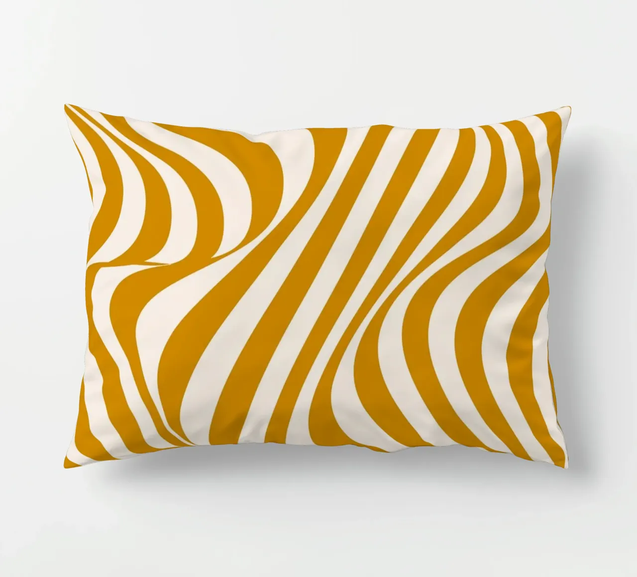 Bauhaus Wave Art - Poster astratto retrò cuscino da Studio Vibe