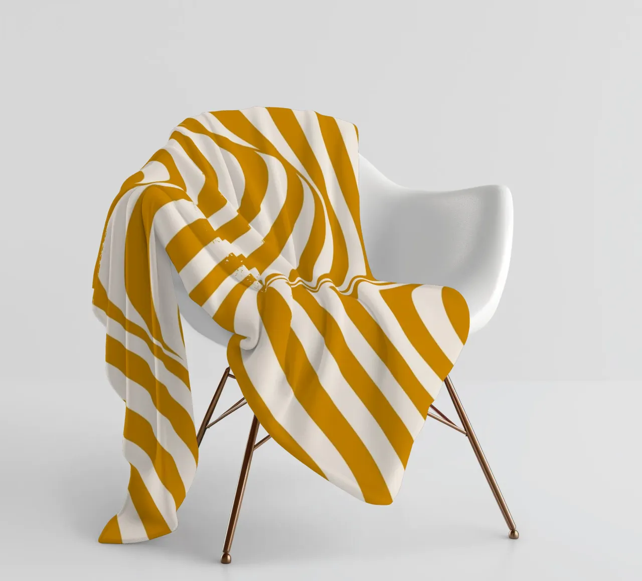 Bauhaus Wave Art - Poster astratto retrò coperta in pile da Studio Vibe