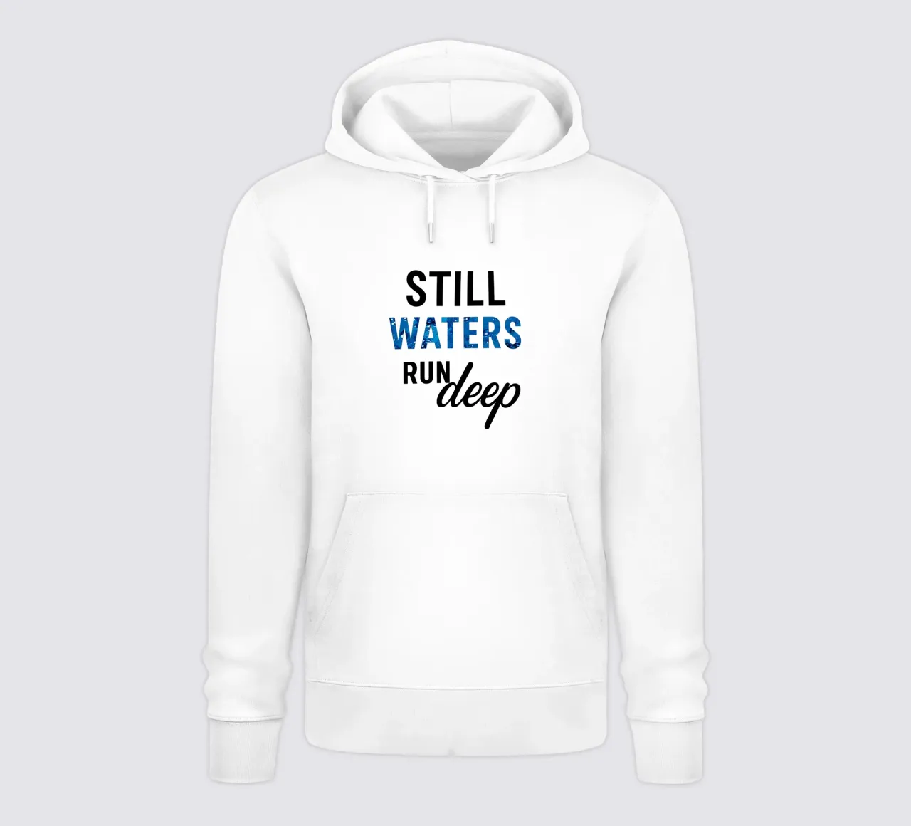 STILL WATERS RUN DEEP felpa con cappuccio da Vintage Van Gogh