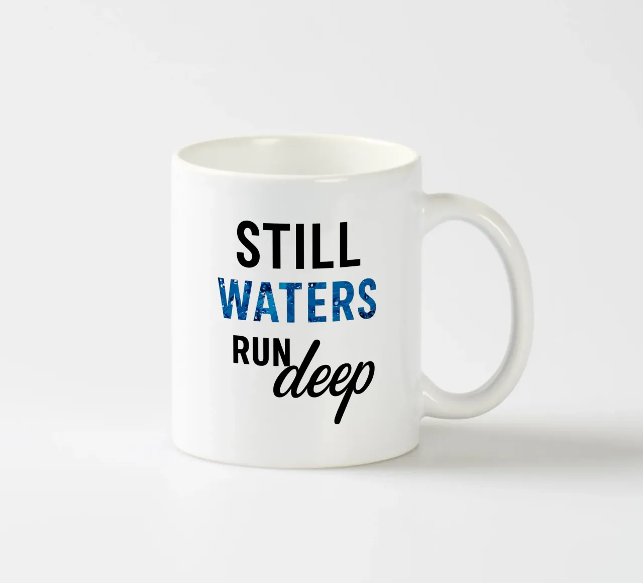 STILL WATERS RUN DEEP tazza in ceramica da Vintage Van Gogh
