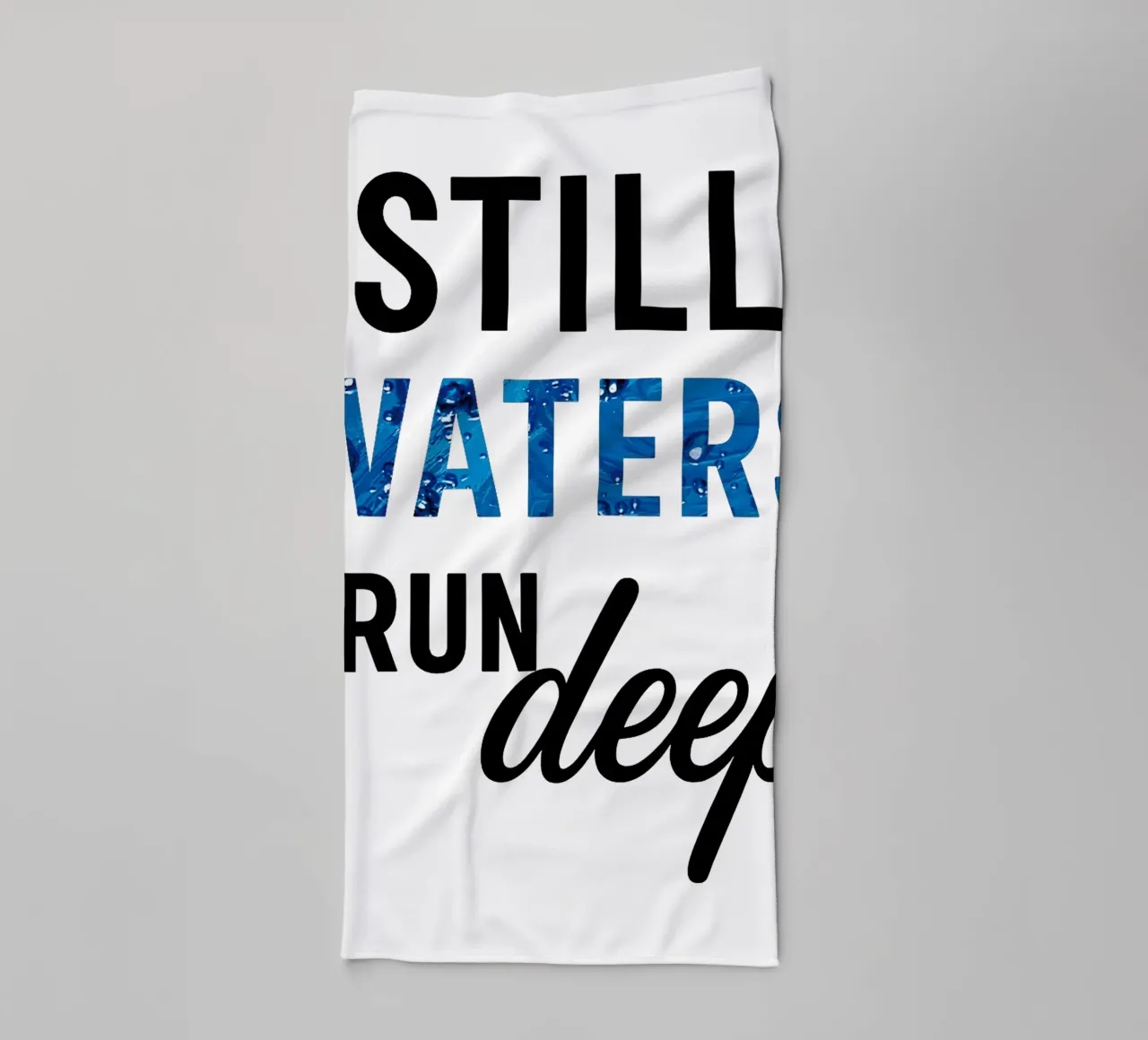 STILL WATERS RUN DEEP asciugamano da bagno da Vintage Van Gogh