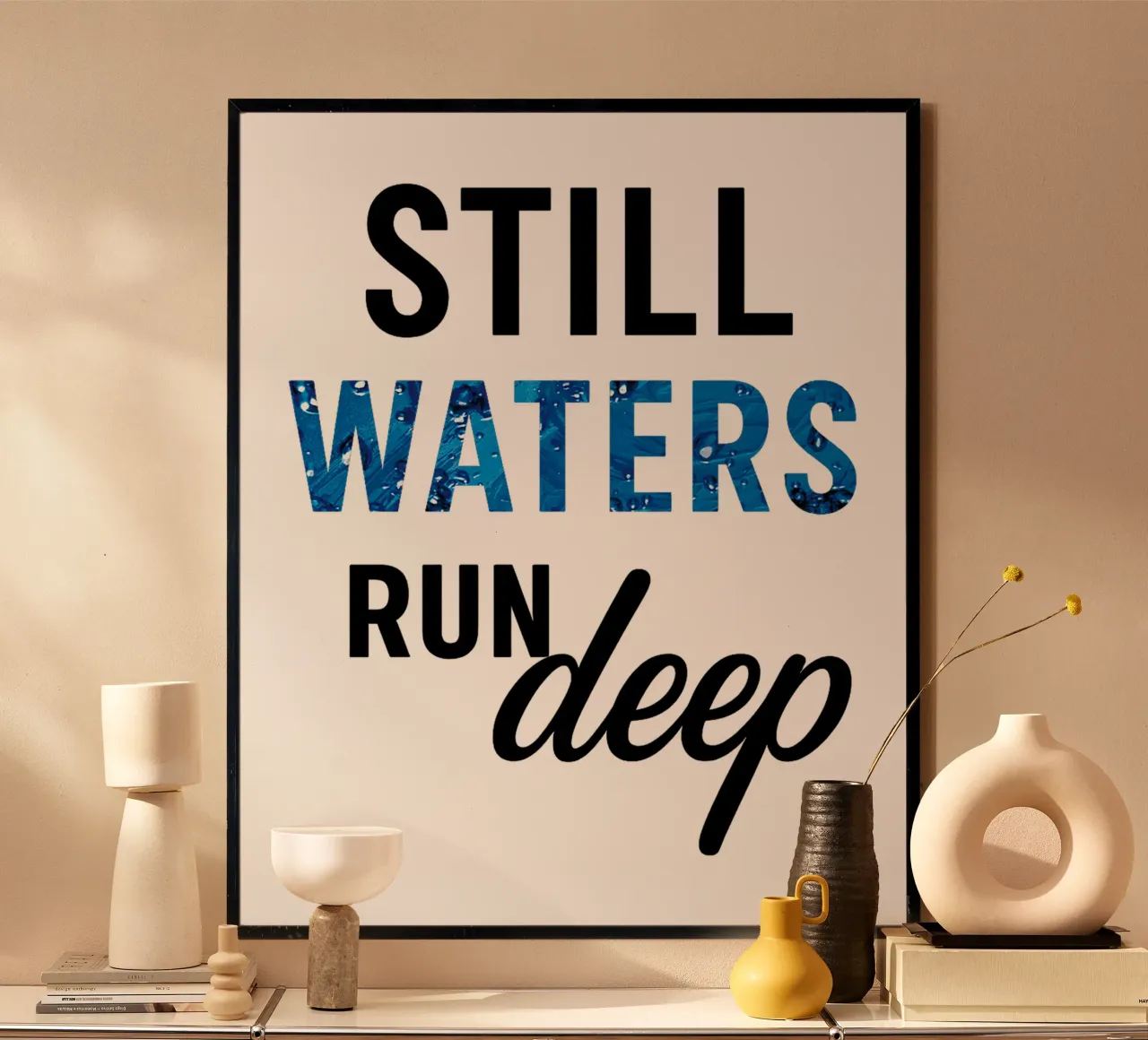 STILL WATERS RUN DEEP carta hahnemühle da Vintage Van Gogh