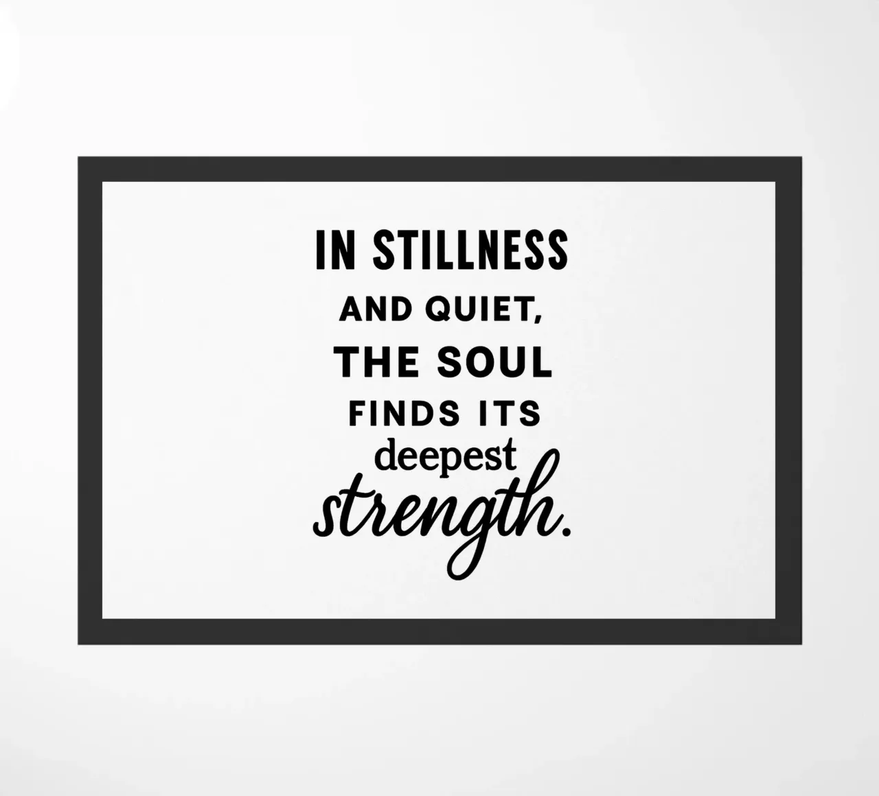 IN STILLNESS AND QUIET, THE SOUL FINDS ITS DEEPEST STRENGTH zerbino da Vintage Van Gogh