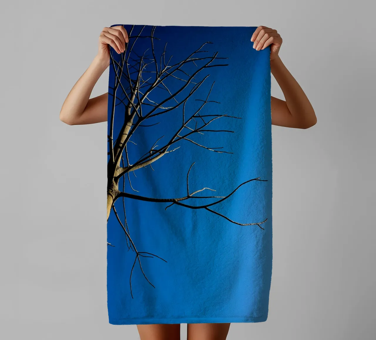 Bare Tree towel by Tal Paz-Fridman