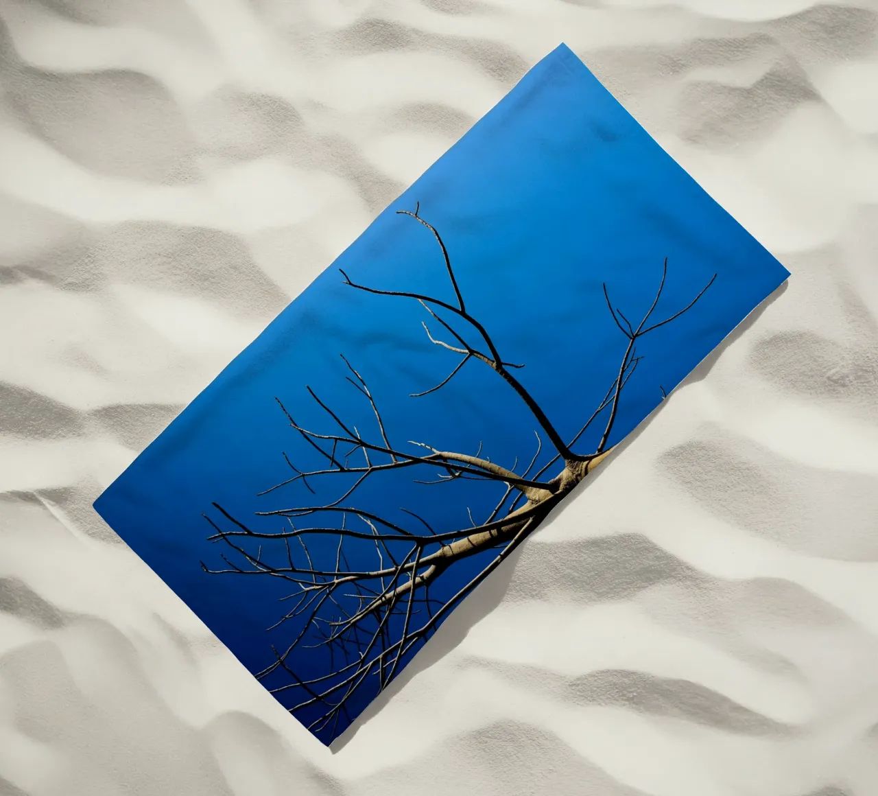 Kale boom strandhanddoek van Tal Paz-Fridman