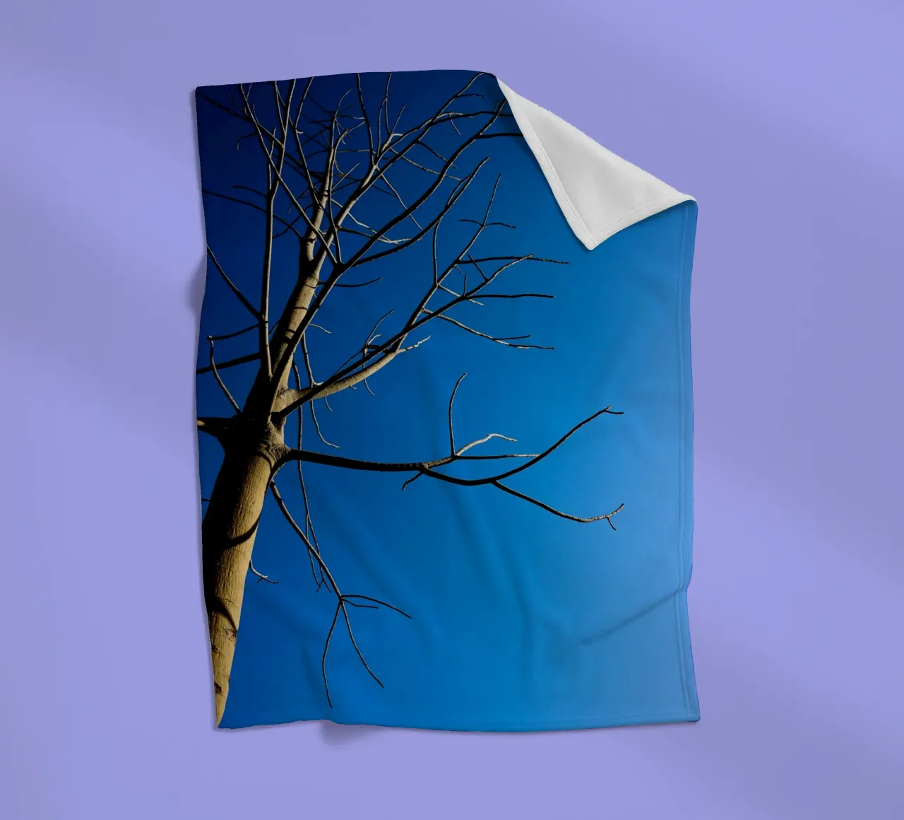 Bare Tree Fleecedecke von Tal Paz-Fridman