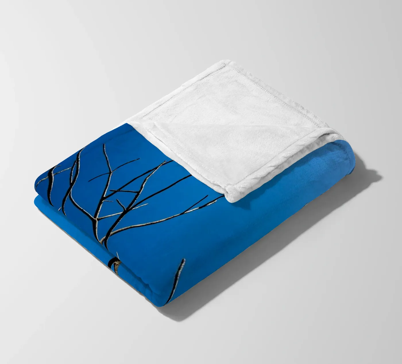 Bare Tree fleece blanket by Tal Paz-Fridman