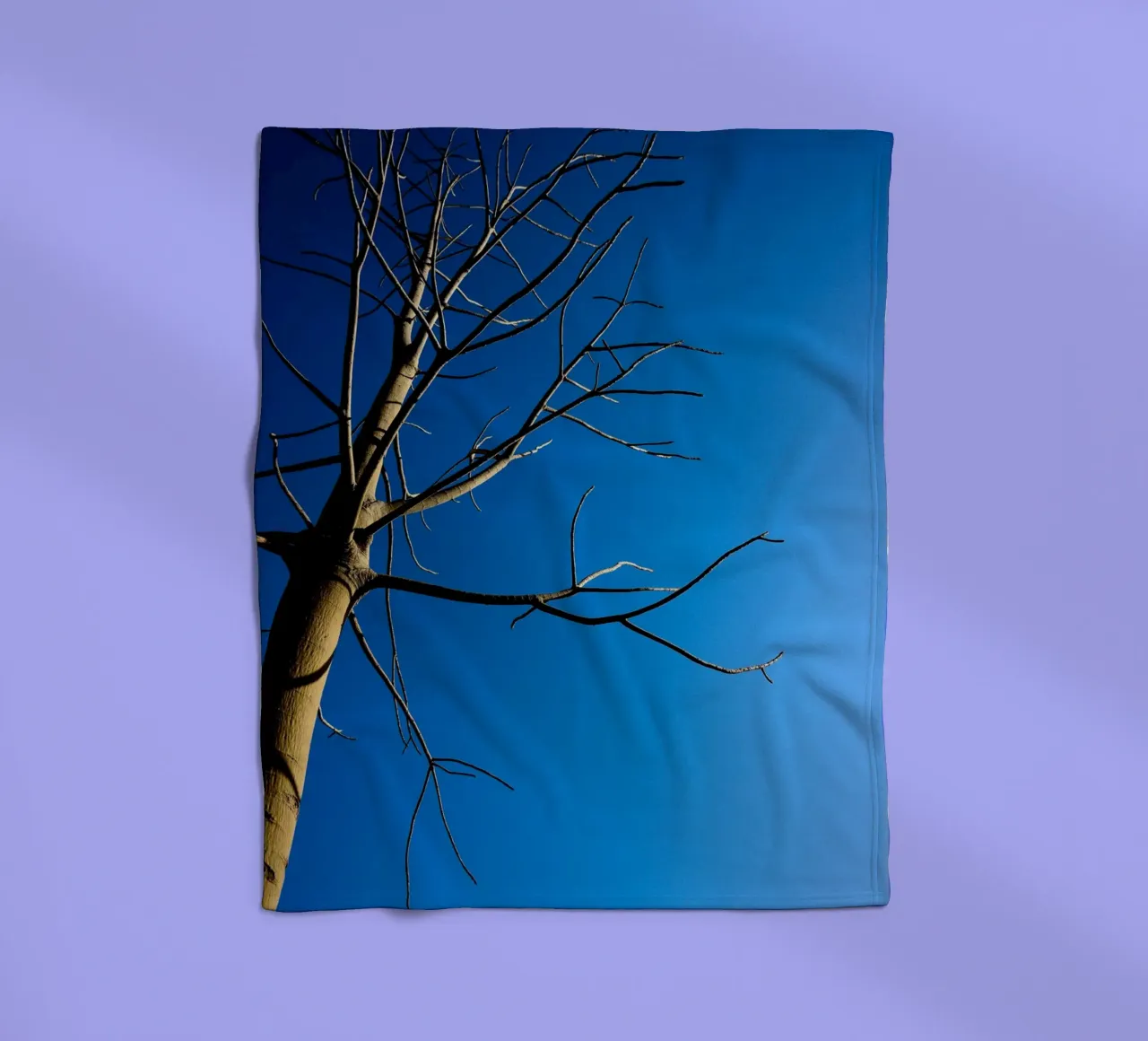 Bare Tree Fleecedecke von Tal Paz-Fridman