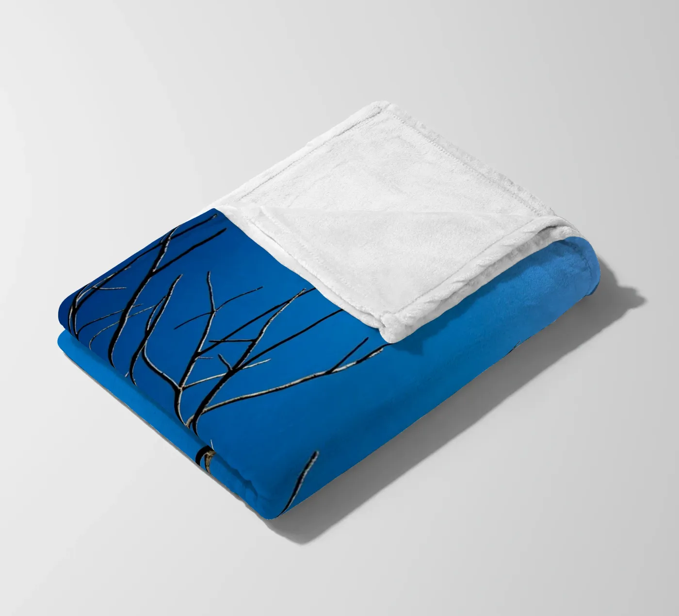 Bare Tree fleece blanket by Tal Paz-Fridman