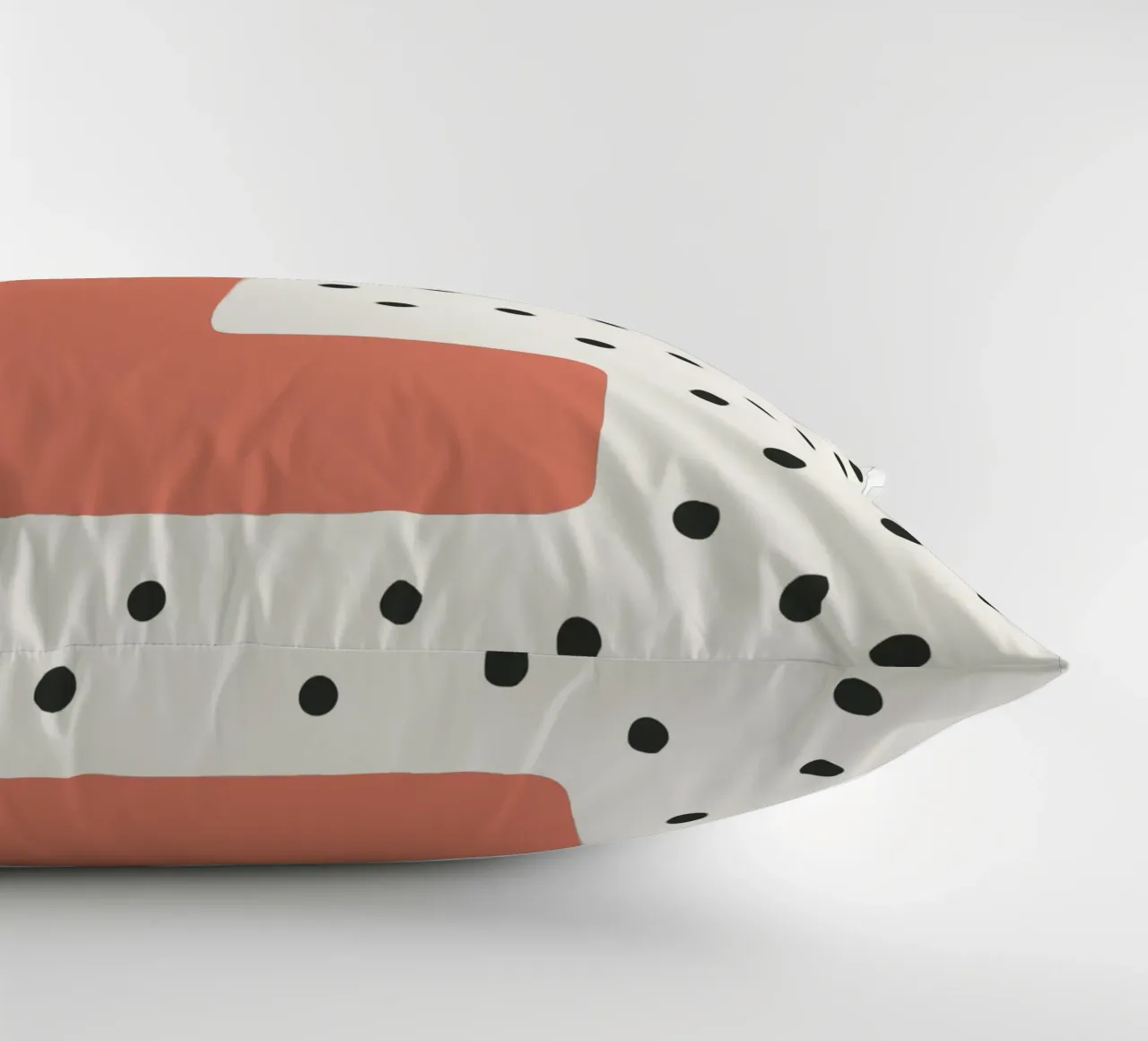 Iniziale L su motivo a pois - Stile scandinavo cuscino da KidzStudio