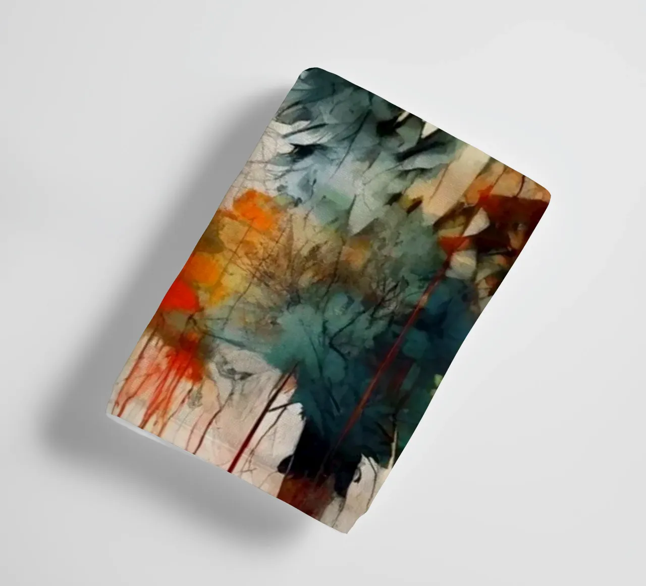Aquarell Fuchs Portrait Handtuch von ZARAH